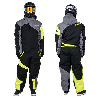 Комбинезон для снегохода KLIM RAILSLIDE №1 black-yellow (текстиль) (M)