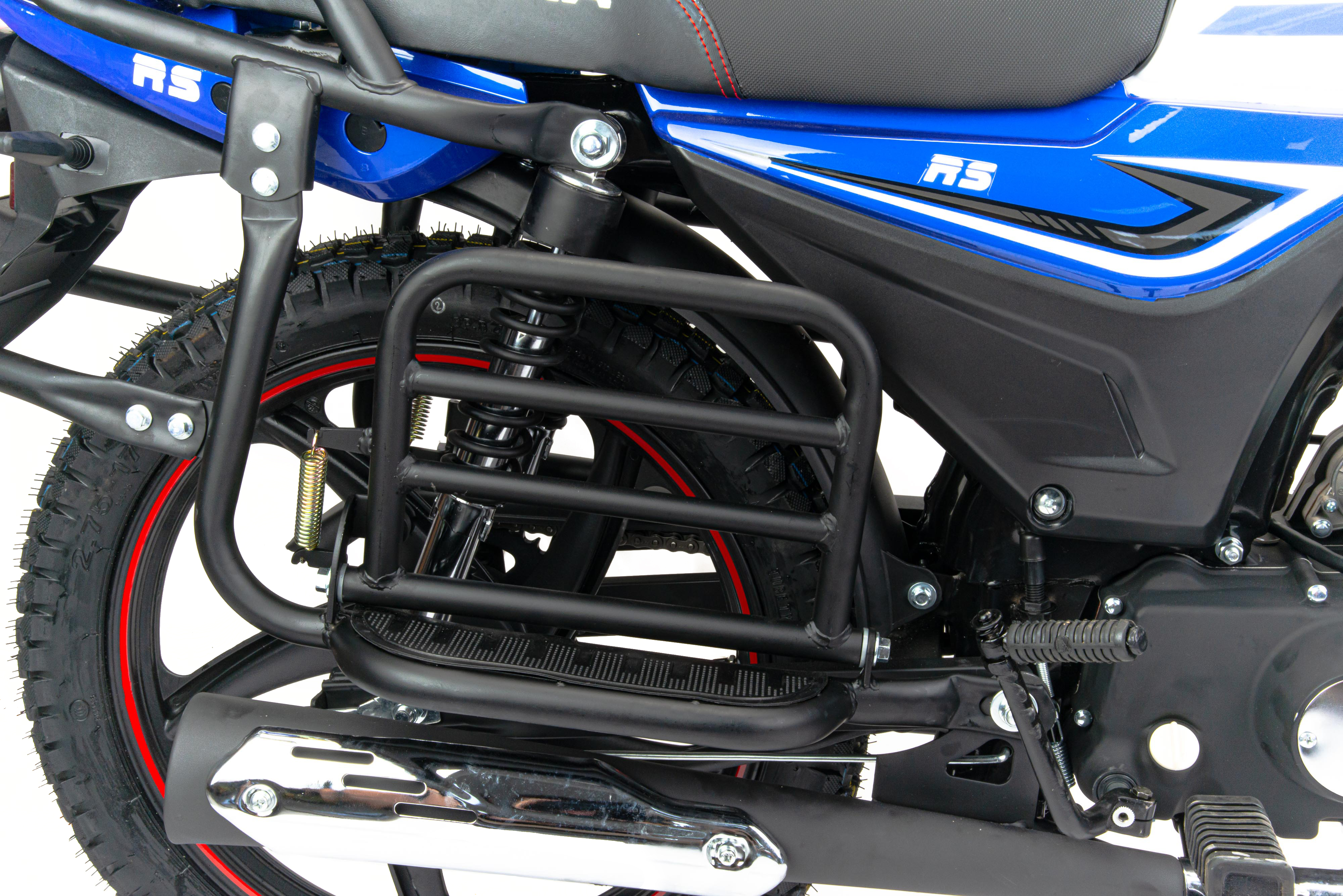 Мопед Альфа RS LUX 11 (LM48-B) синий (А)