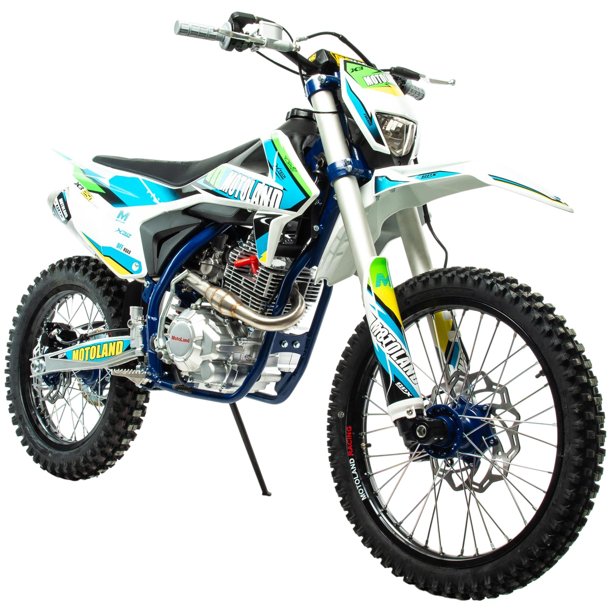 Мотоцикл Кросс 250 X3 250 LUX (172FMM) зеленый РАСПРОДАЖА