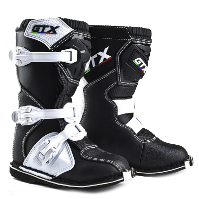 Мотоботы GTX MX (детские) №1 white/black (р. 36)