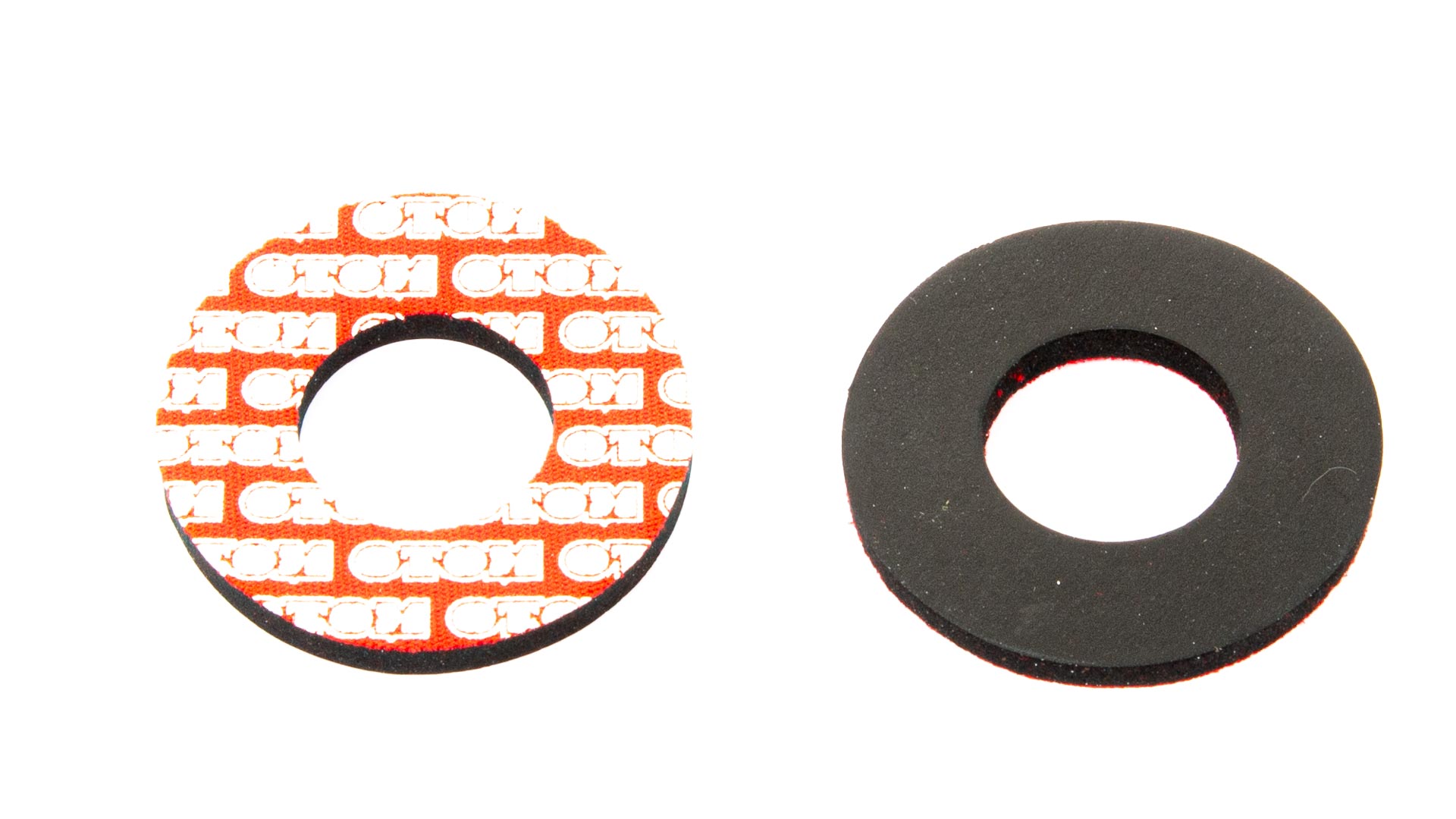 Донаты на грипсы OTOM (55x25x5mm) красные