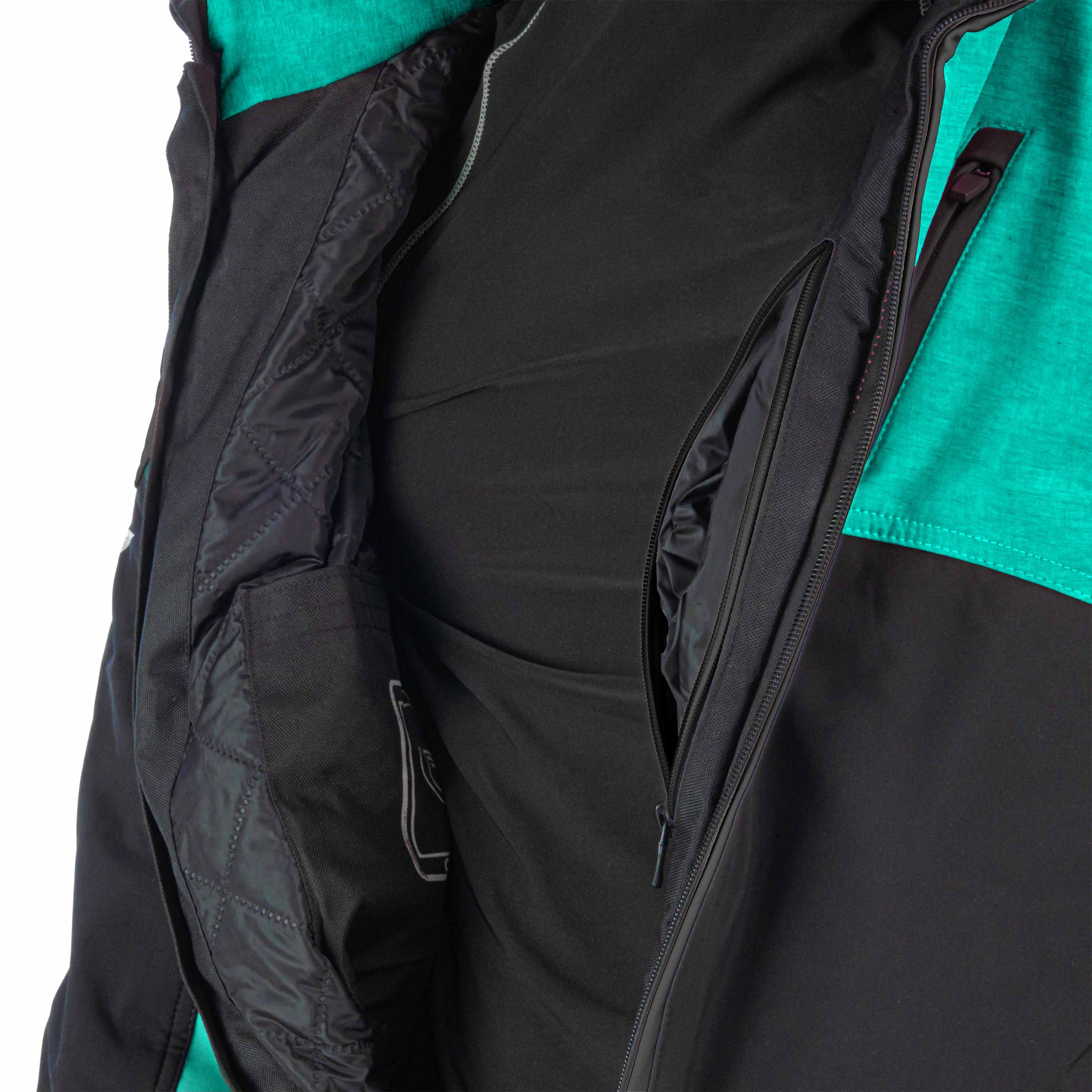 Комбинезон для снегохода (женский) KLIM SHREDSA ONE-PIECE №7 turquoise (текстиль) (L)