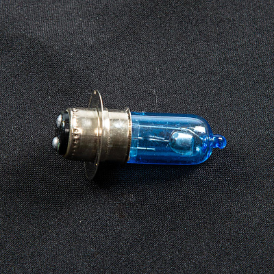 Лампа 12v35w35w P15D-25-1 (синяя колба) Альфа/Дельта