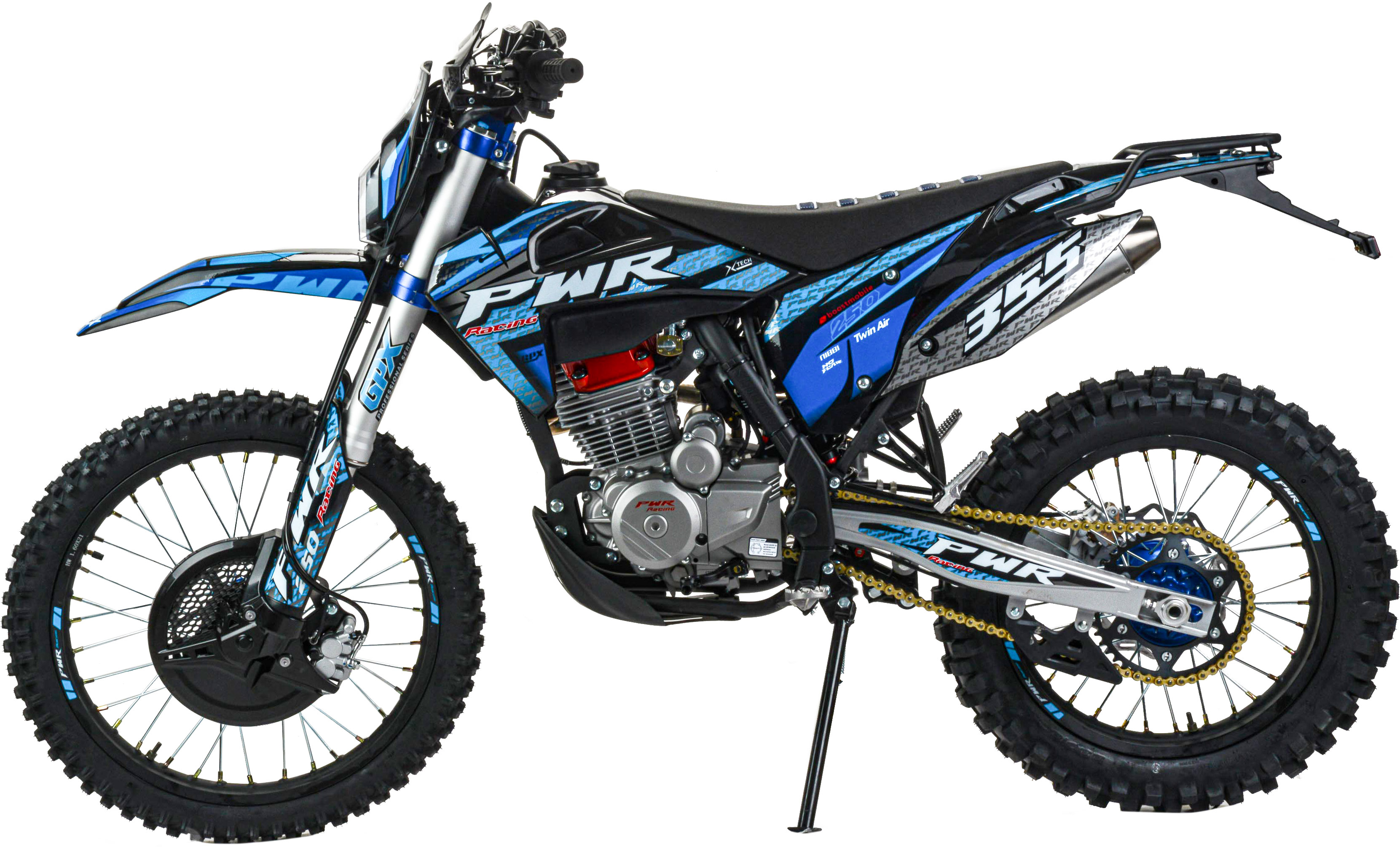 Мотоцикл Кросс 300 PWR FZ300 (PR5 4V) синий РАСПРОДАЖА
