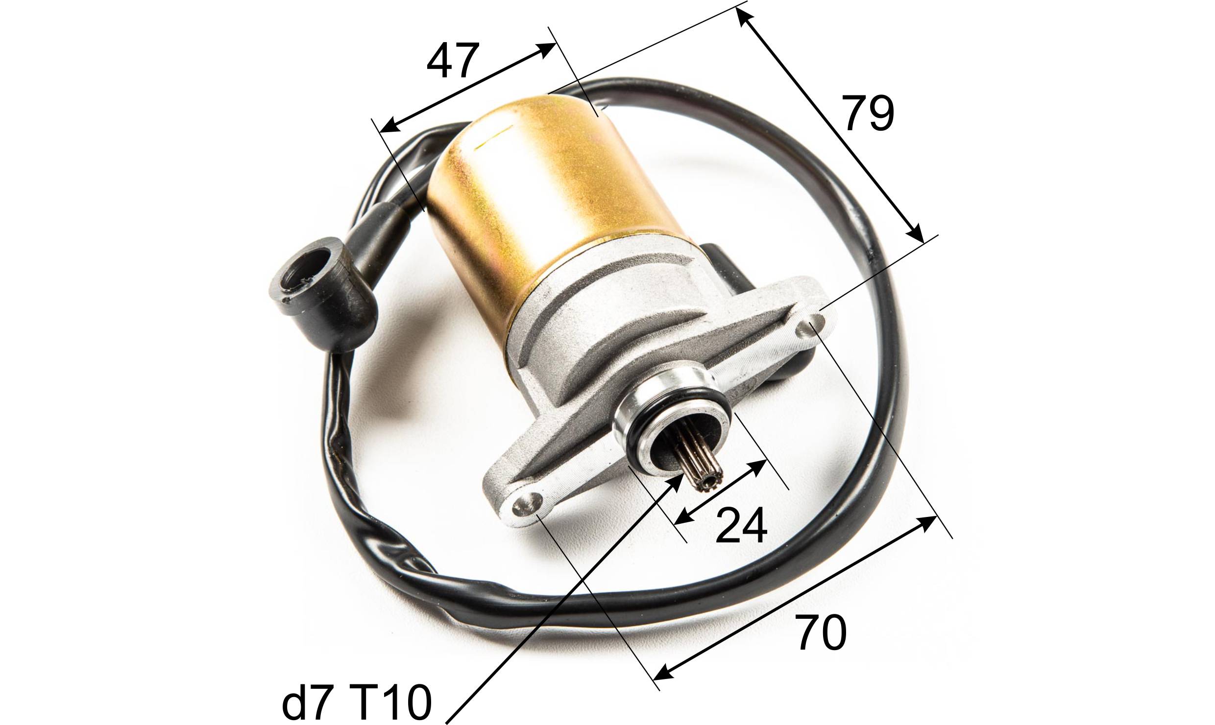 Электростартер 139QMB 50/80см3