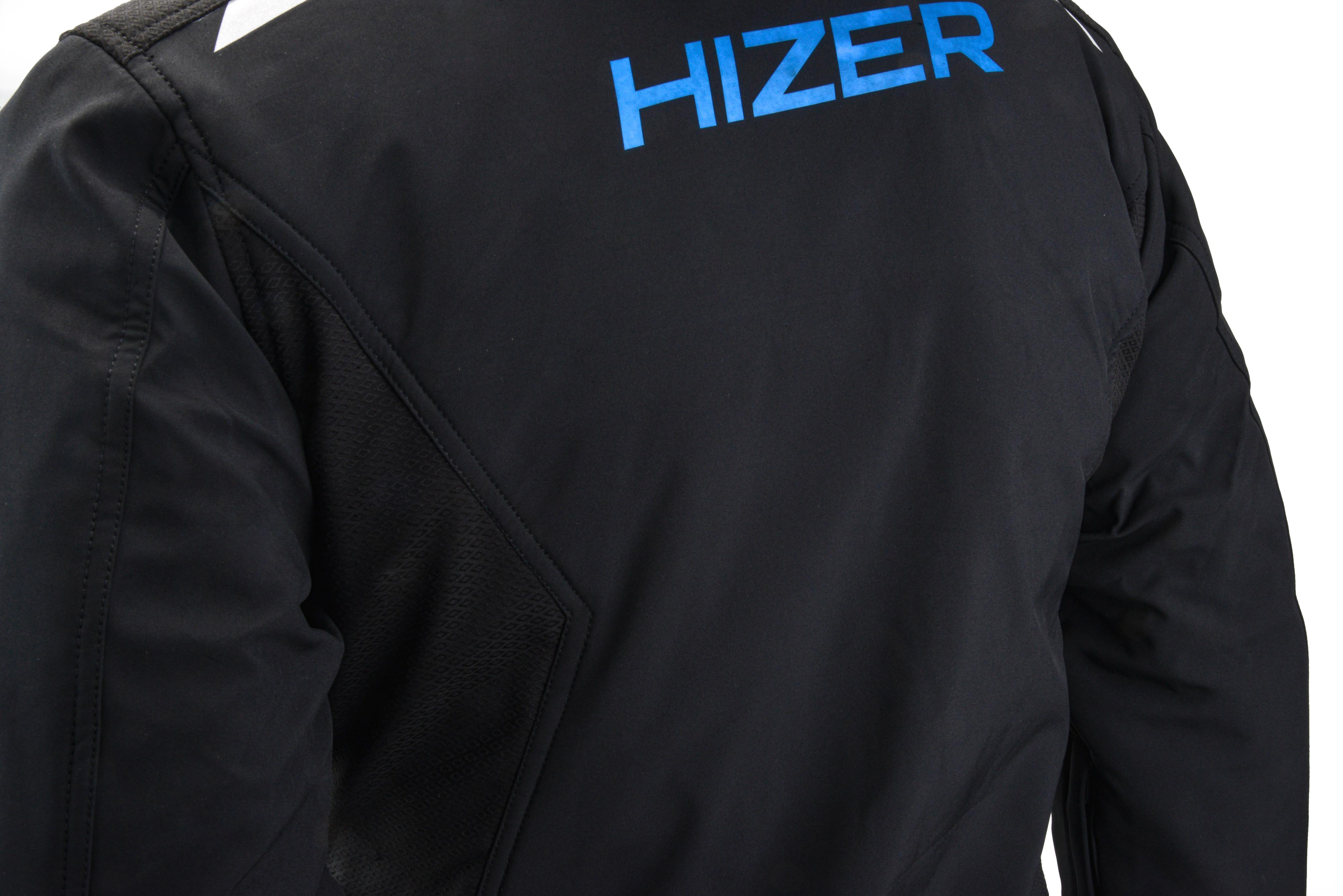 Куртка для снегохода (женская) HIZER №3 black (текстиль) (M)