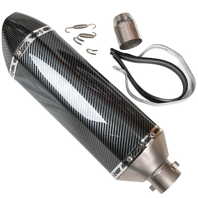 Глушитель AKRAPOVIC  №1 шестигранный карбон