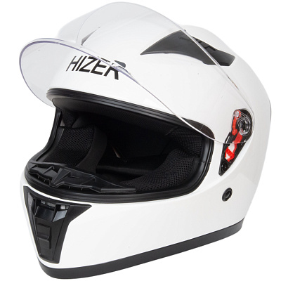 Шлем мото интеграл HIZER 532 (L) white