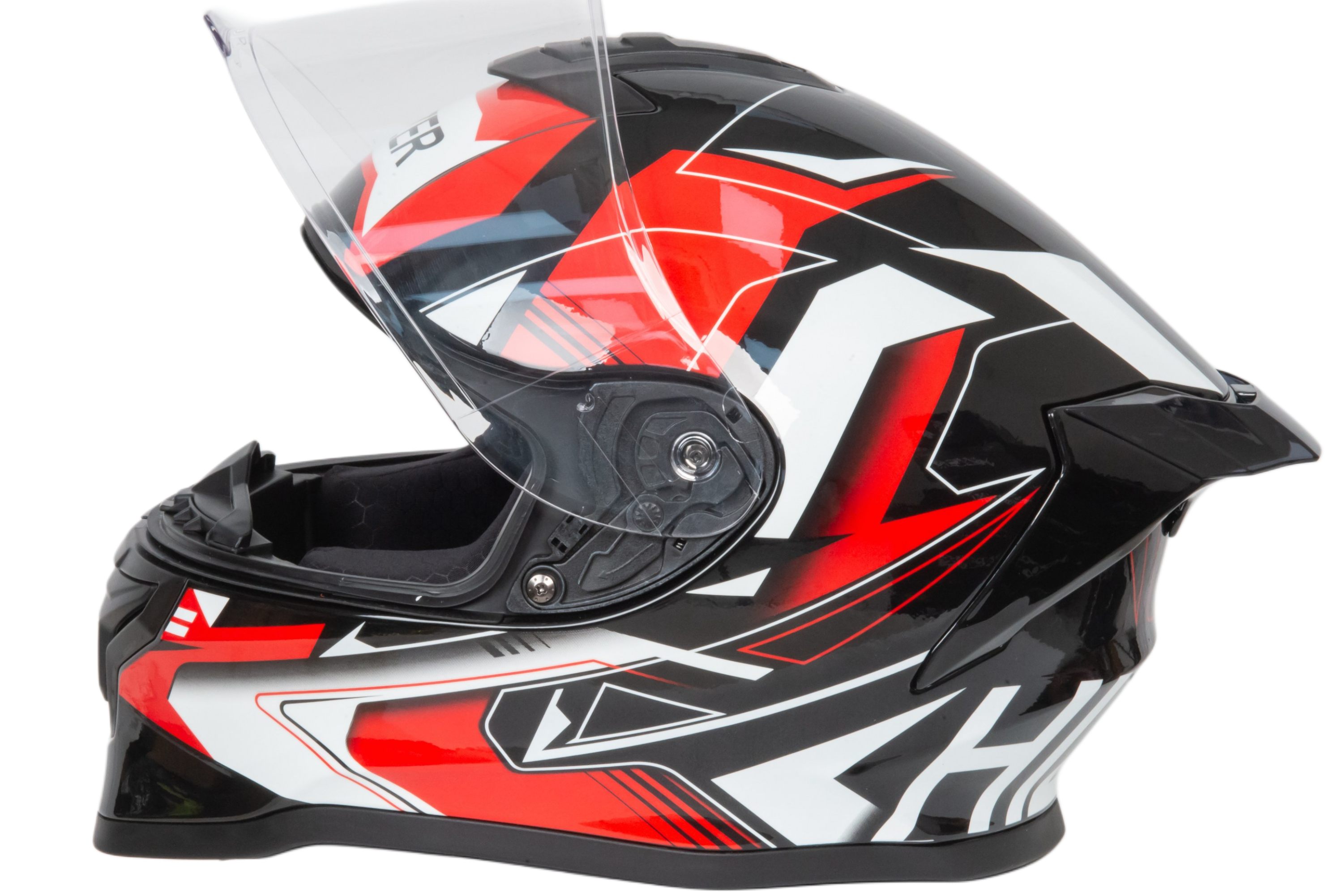 Шлем мото интеграл HIZER J5325 №2 (M) red