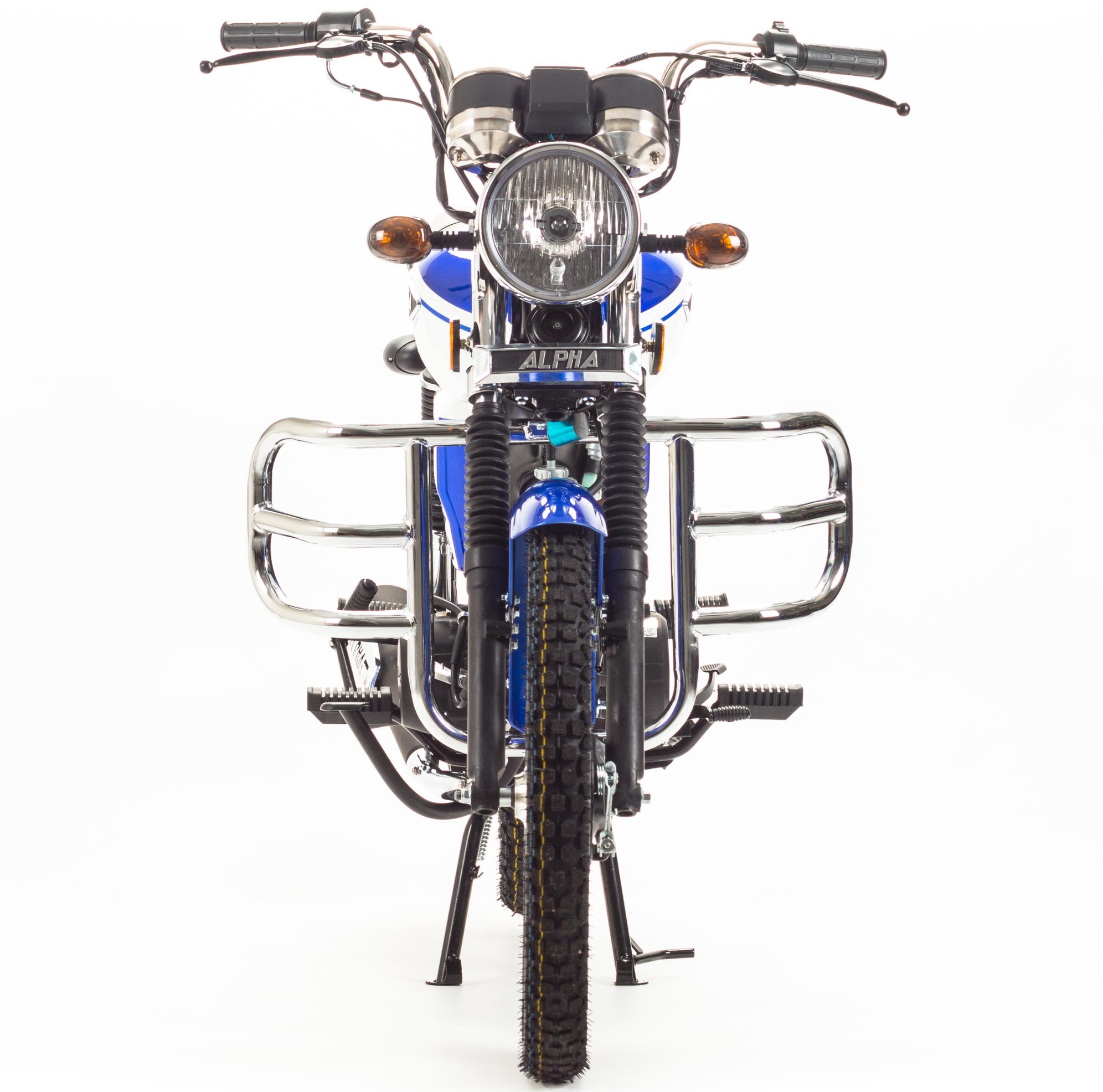 Мопед Альфа RX 11 (LM48-A) синий (A)