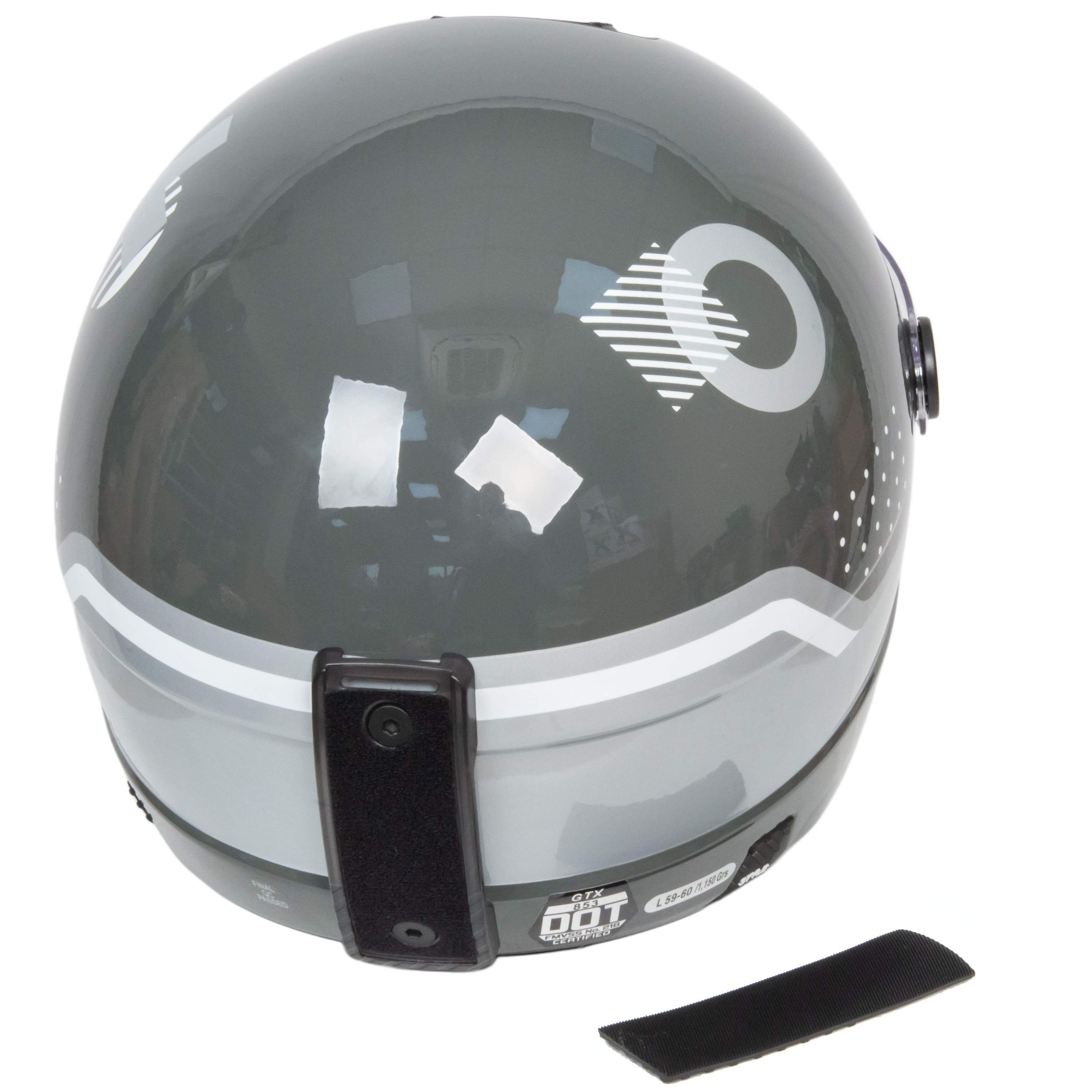 Шлем мото открытый GTX NE02 №2 (M)