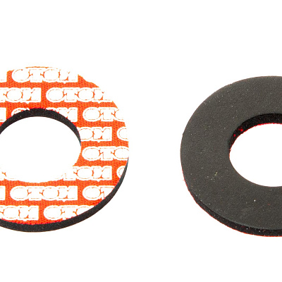 Донаты на грипсы OTOM (55x25x5mm) красные