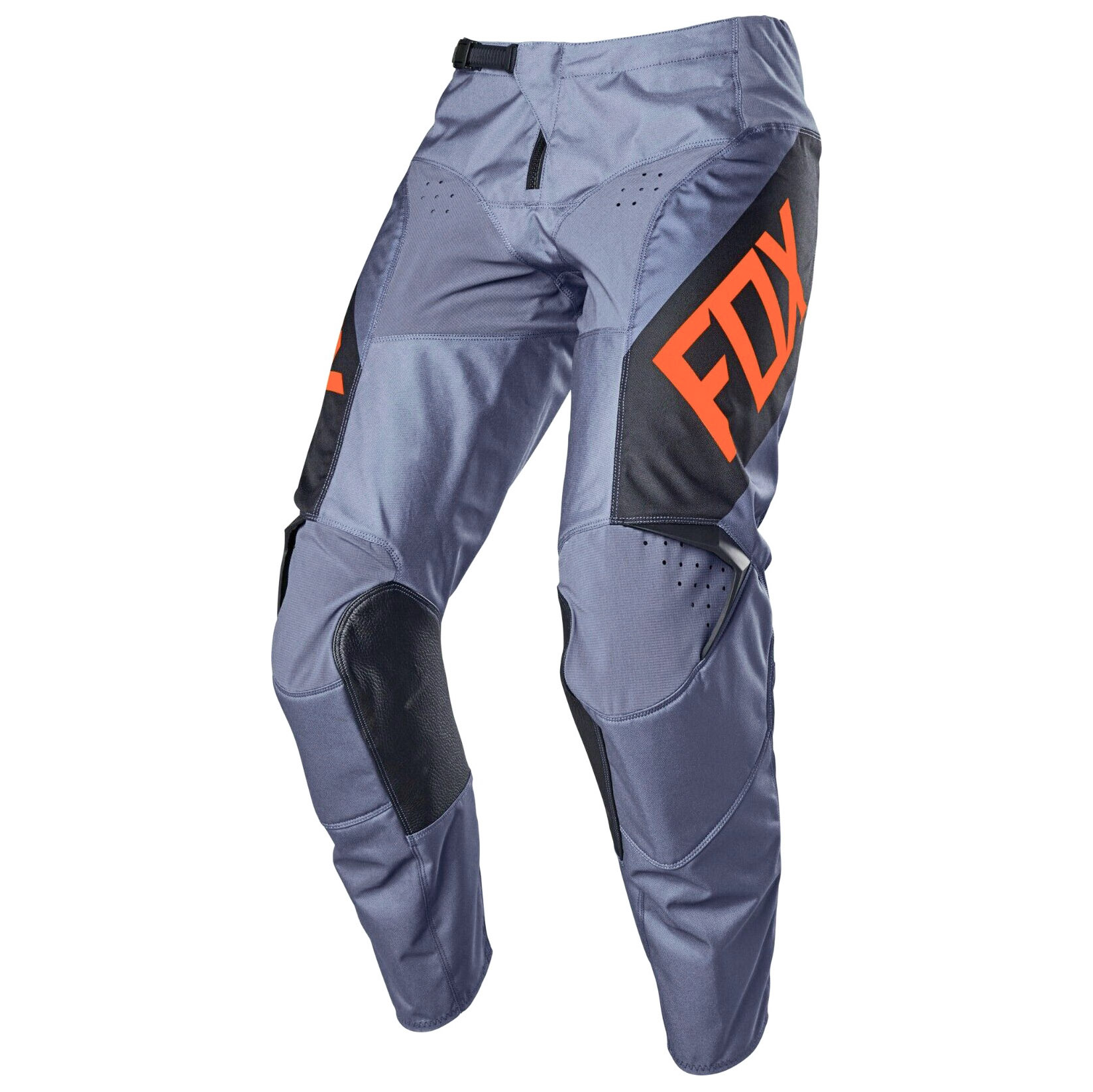 Штаны для мотокросса (детские) FOX №4 / Grey/Orange (рост 140-145 см)
