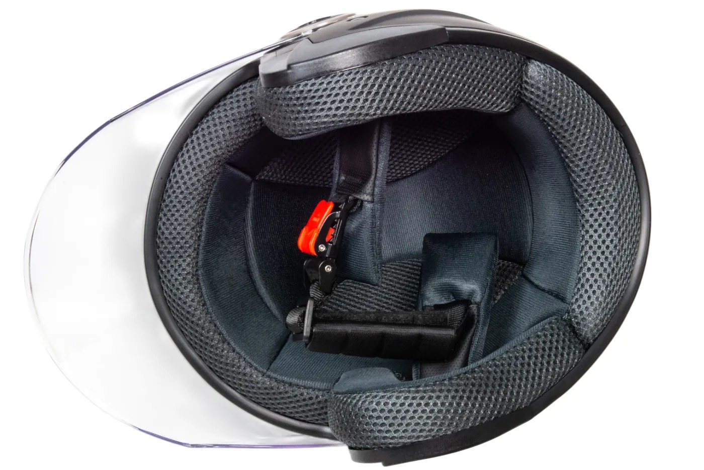 Шлем мото открытый HIZER 226 (S) matte-black