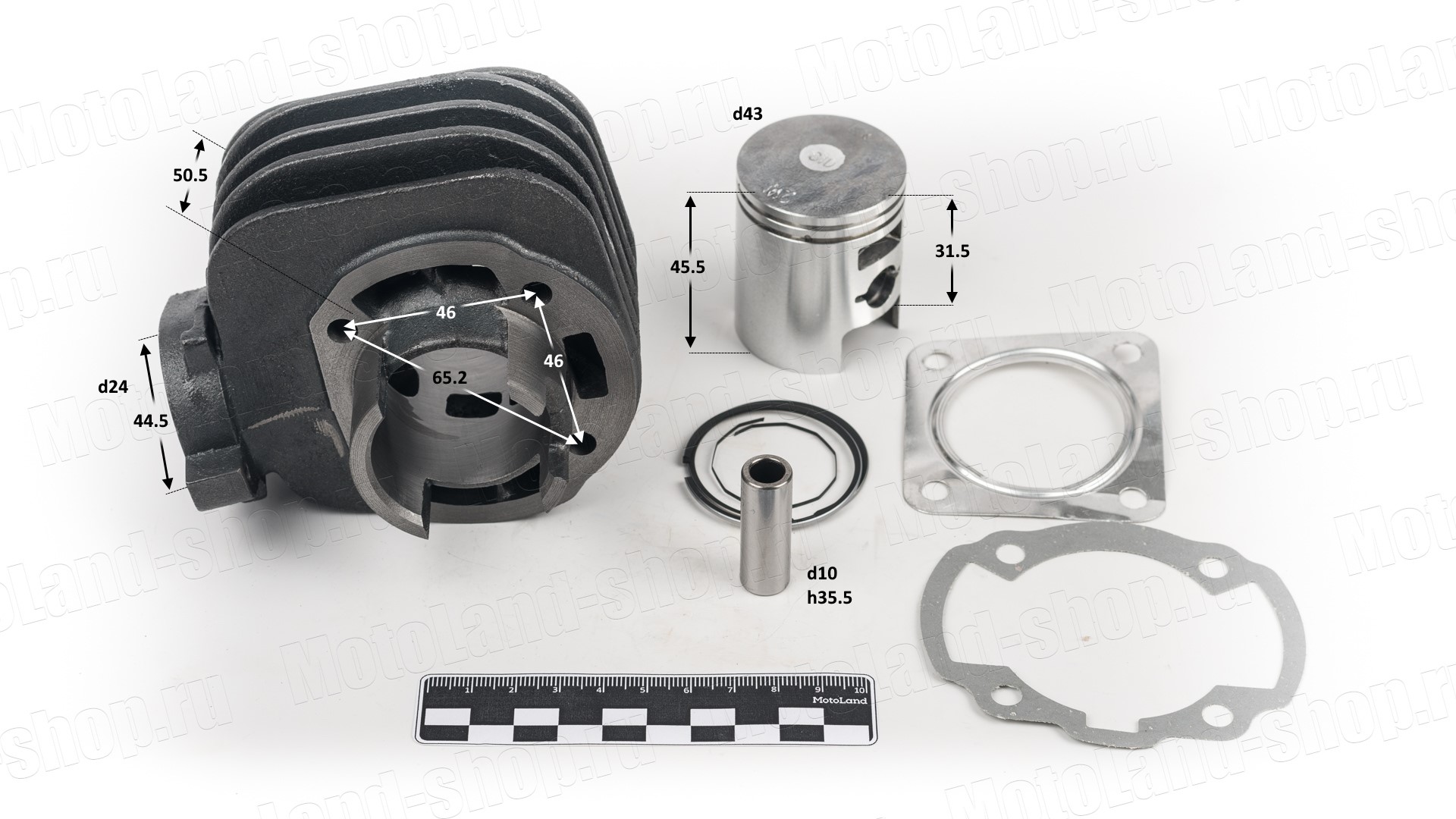 Цилиндро поршневая группа ( ЦПГ ) TB60 d43