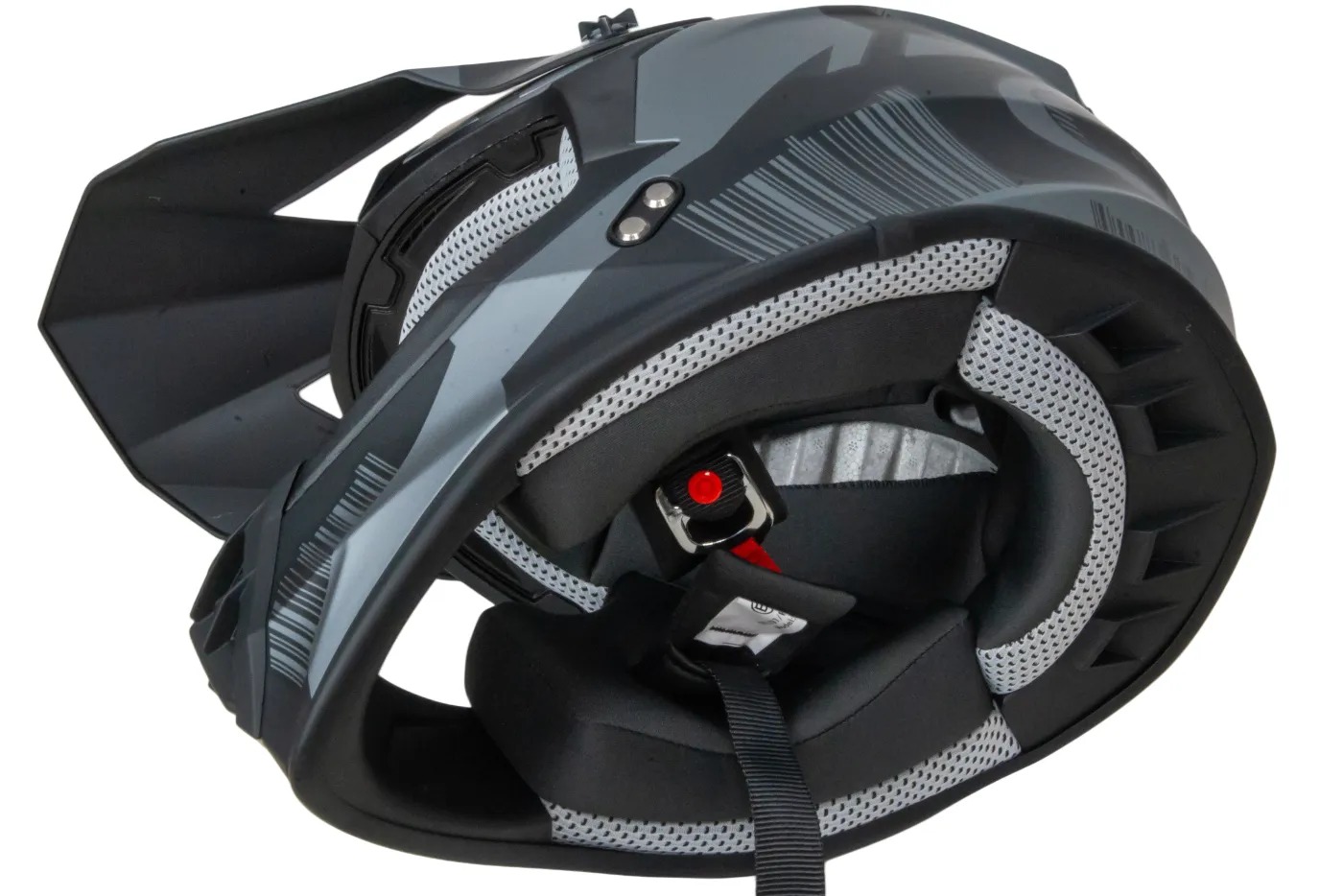 Шлем мото кроссовый GTX 633 №7 (XL) BLACK/GREY
