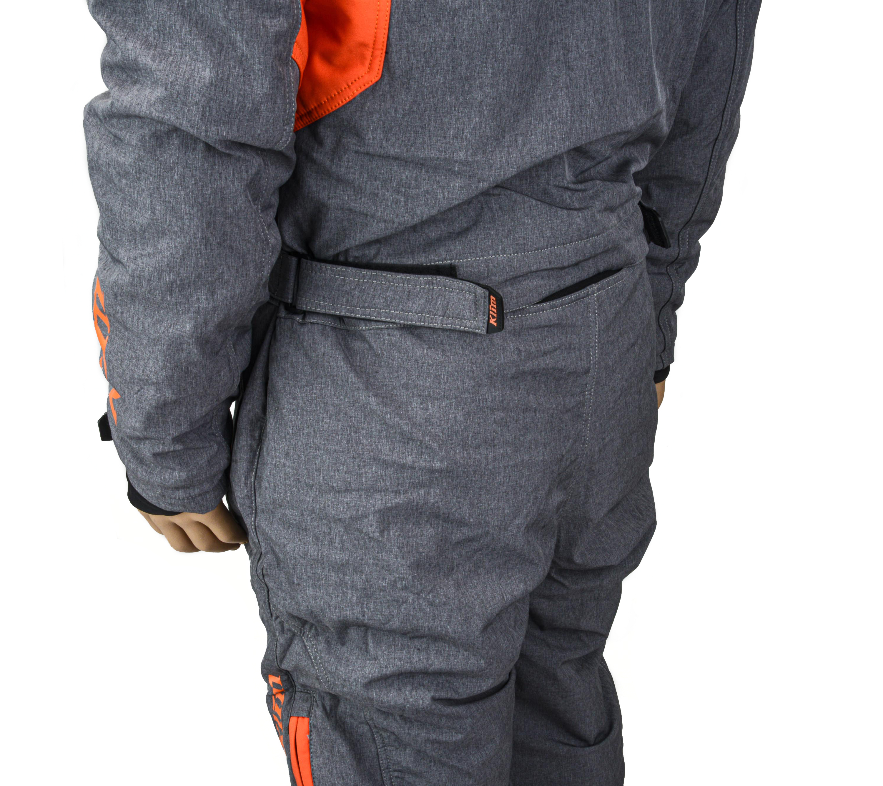 Комбинезон для снегохода KLIM RIPSA ONE-PIECE №2 gray-orange (текстиль) (XL)