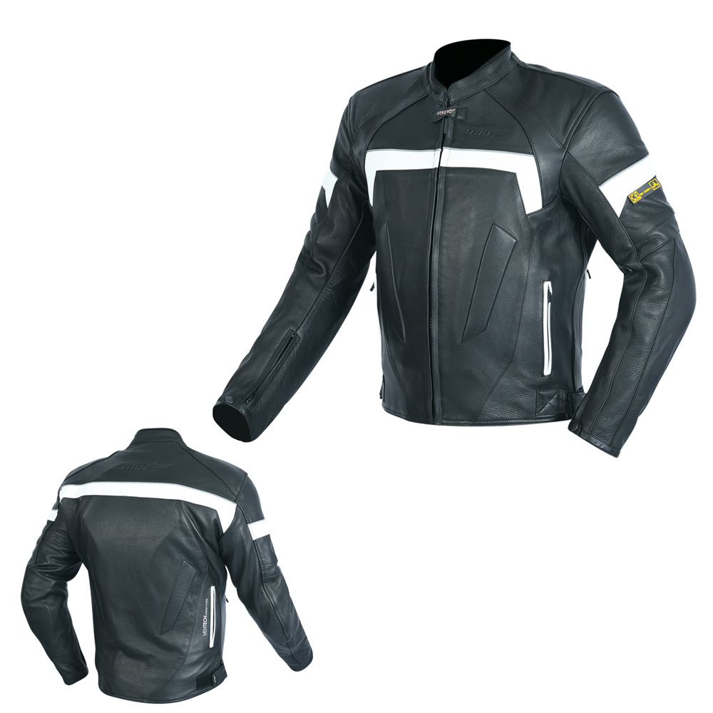 Куртка мотоциклетная (кожа) HIZER CE-1109 (XXL)