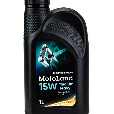 Масло гидравлическое MOTOLAND Fork oil  Medium Heavy 15W 1л
