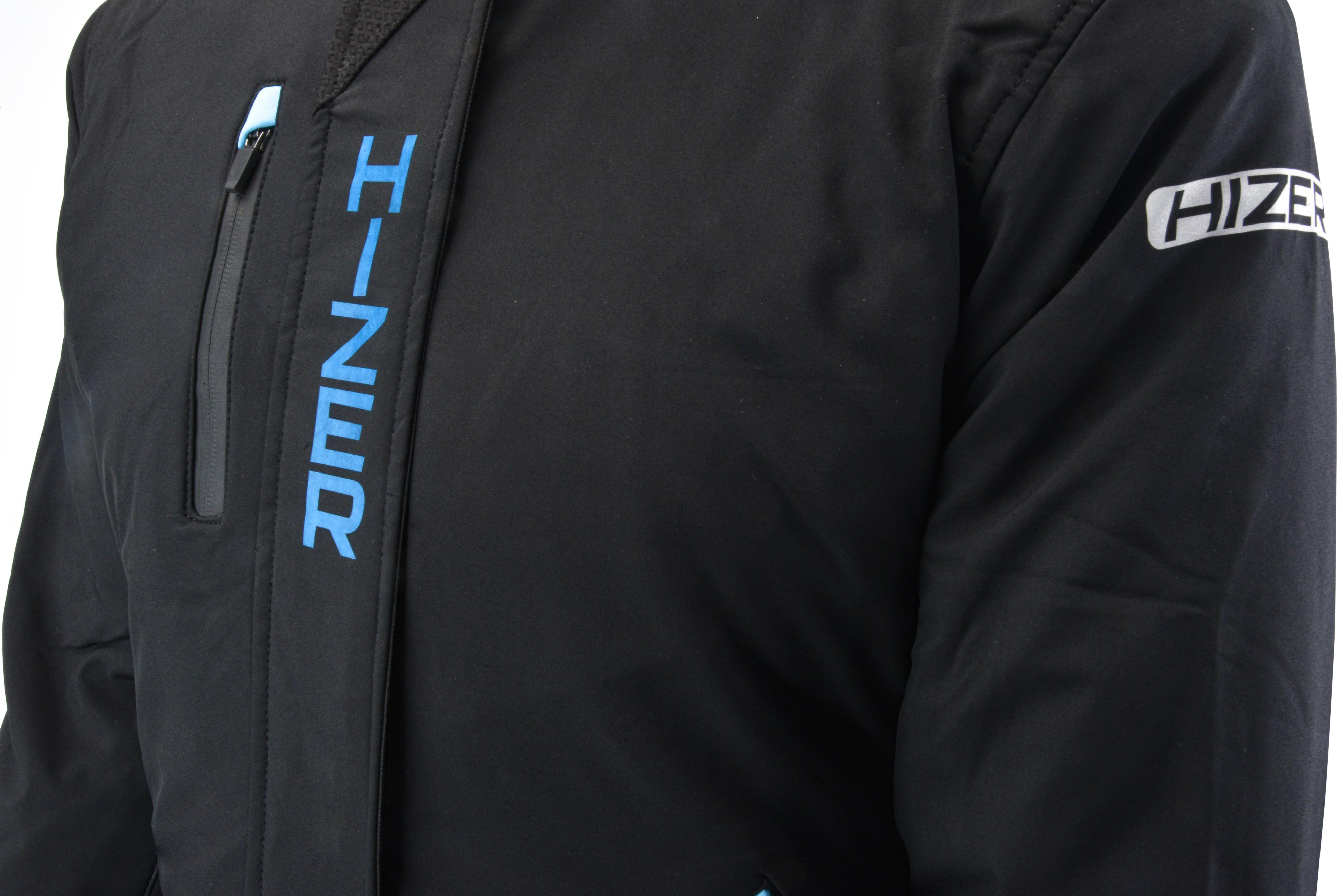 Куртка для снегохода (женская) HIZER №3 black (текстиль) (M)