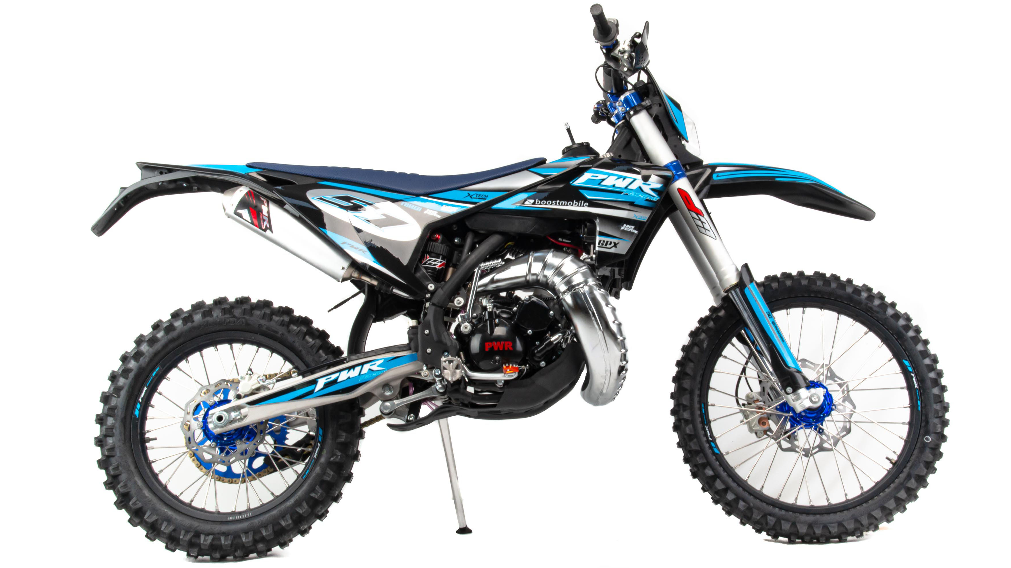 Мотоцикл Кросс 250 PWR FS250 (2-STROKE) синий РАСПРОДАЖА