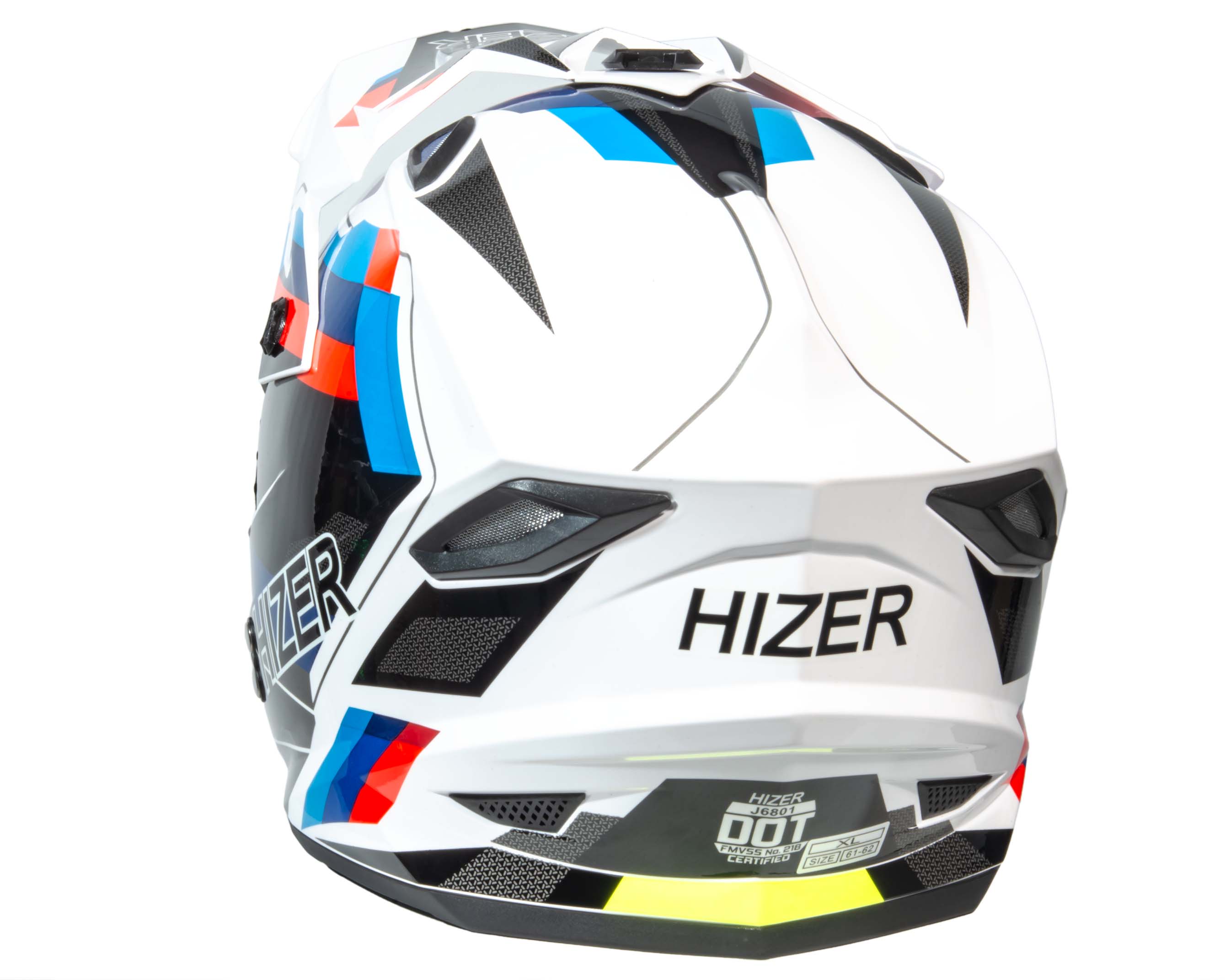 Шлем мото кроссовый HIZER J6801 №8 (S) ADVENTURE