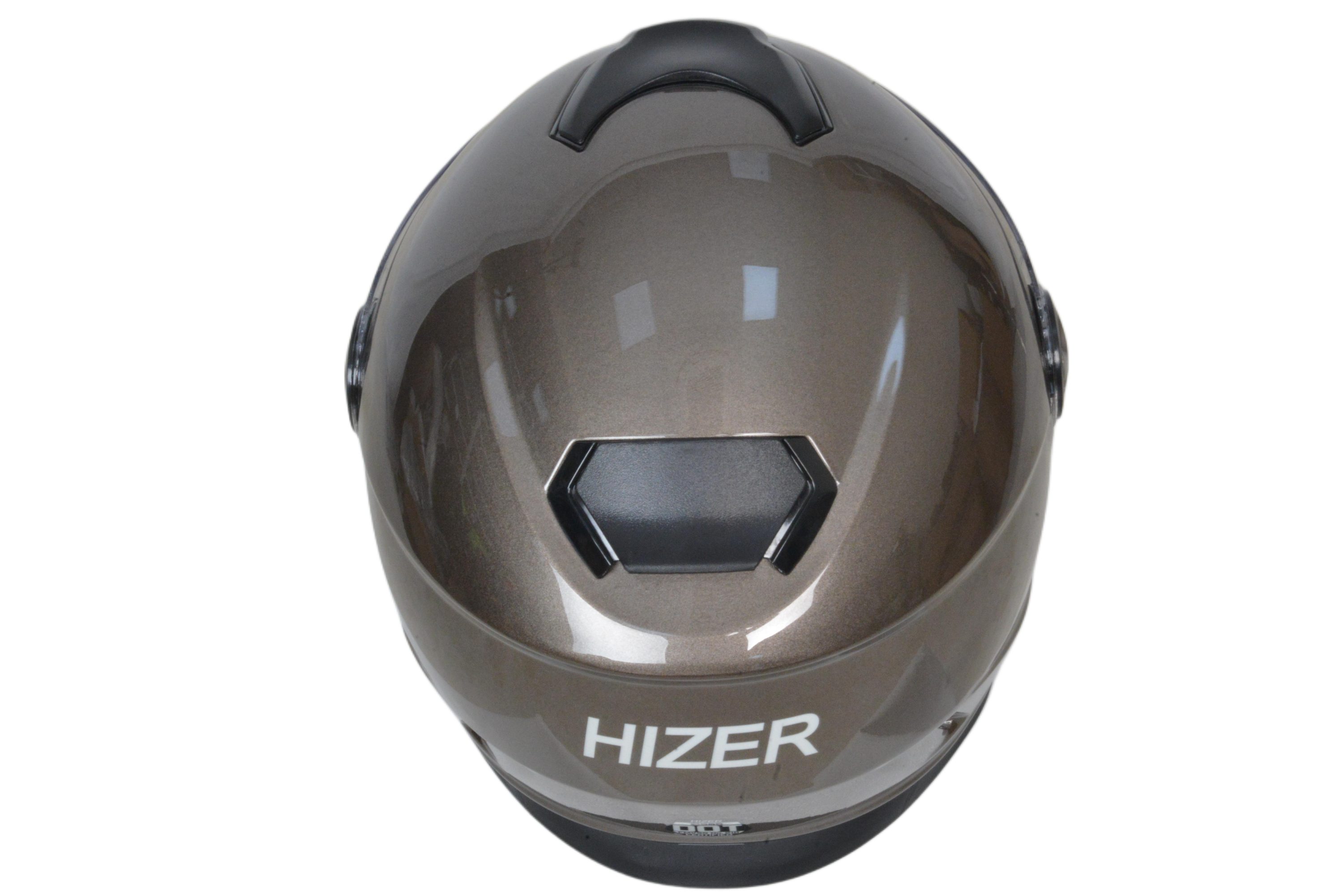 Шлем мото интеграл HIZER B565 №1 (S)  gray