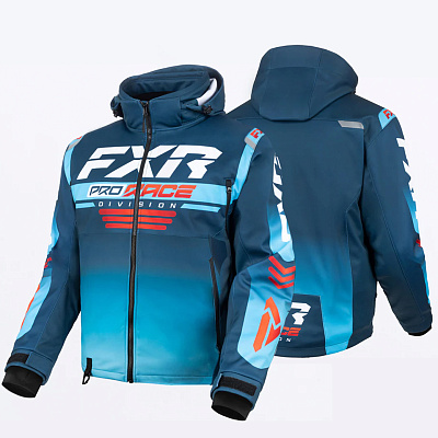 Куртка для снегохода FXR RRX №2 blue (текстиль) (M)