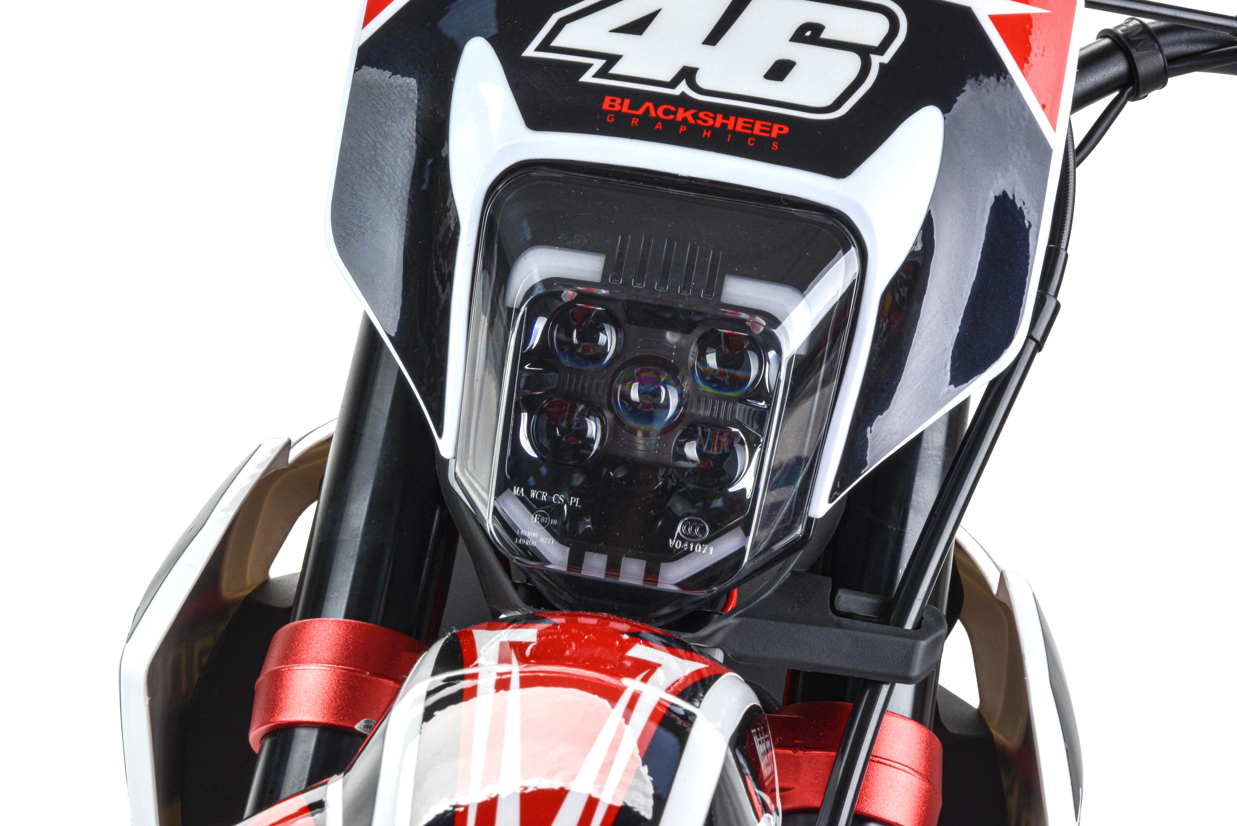 Мотоцикл Кросс 300 XT300 HS (175FMM 4V) красный РАСПРОДАЖА