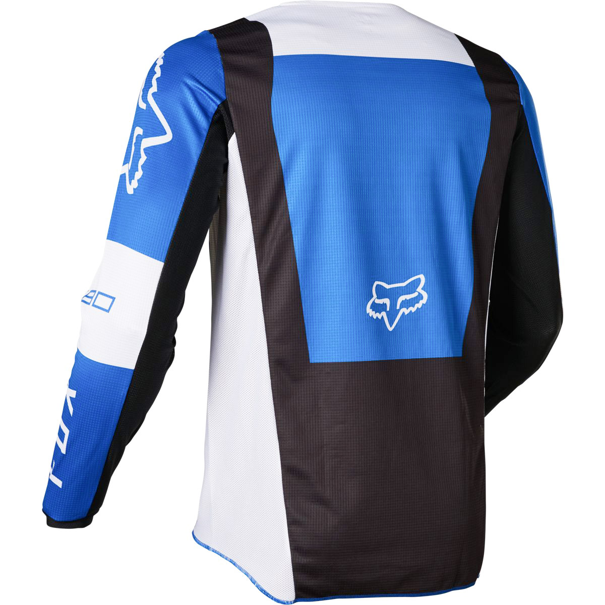 Джерси/футболка для мотокросса (детская) FOX №3 / Blue/White (рост 140-145 см)