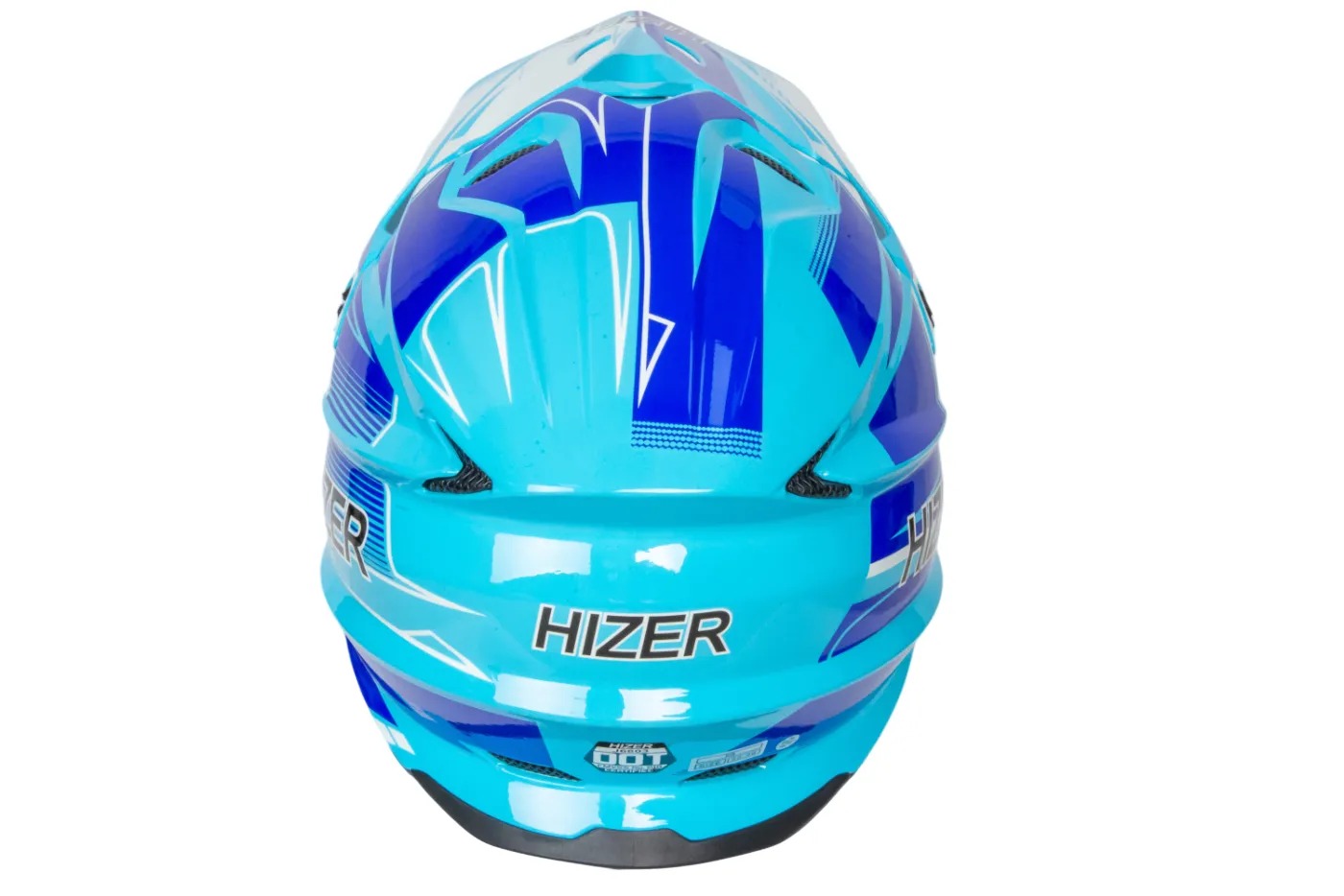 Шлем мото кроссовый HIZER J6803 №8 (L) 