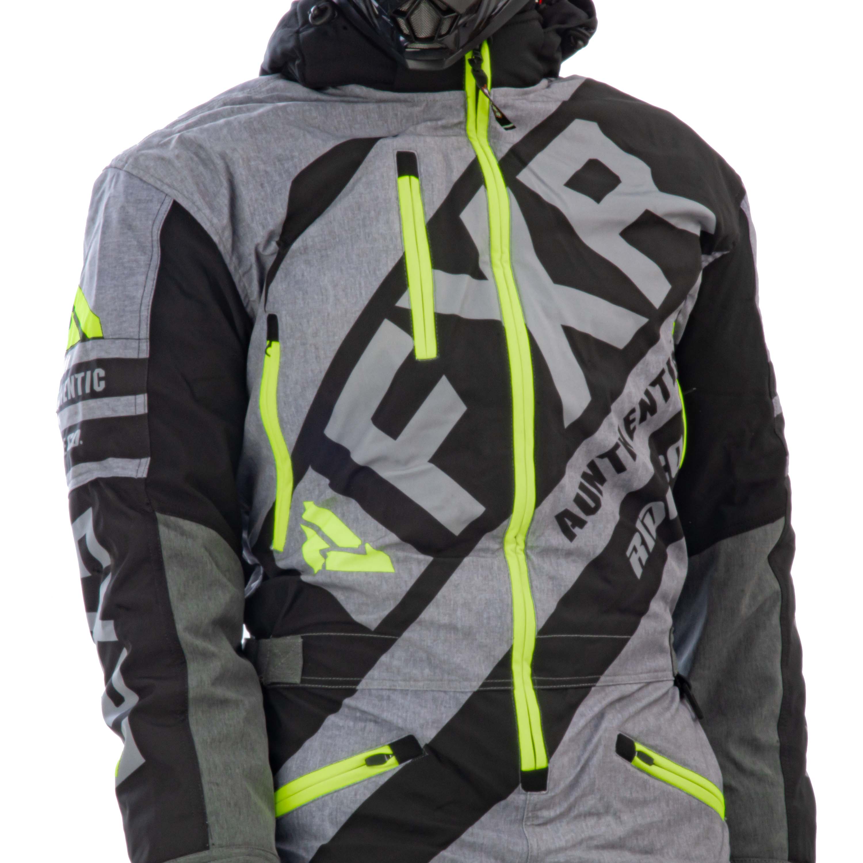 Комбинезон для снегохода FXR CX №3 gray-green (текстиль) (XXL)
