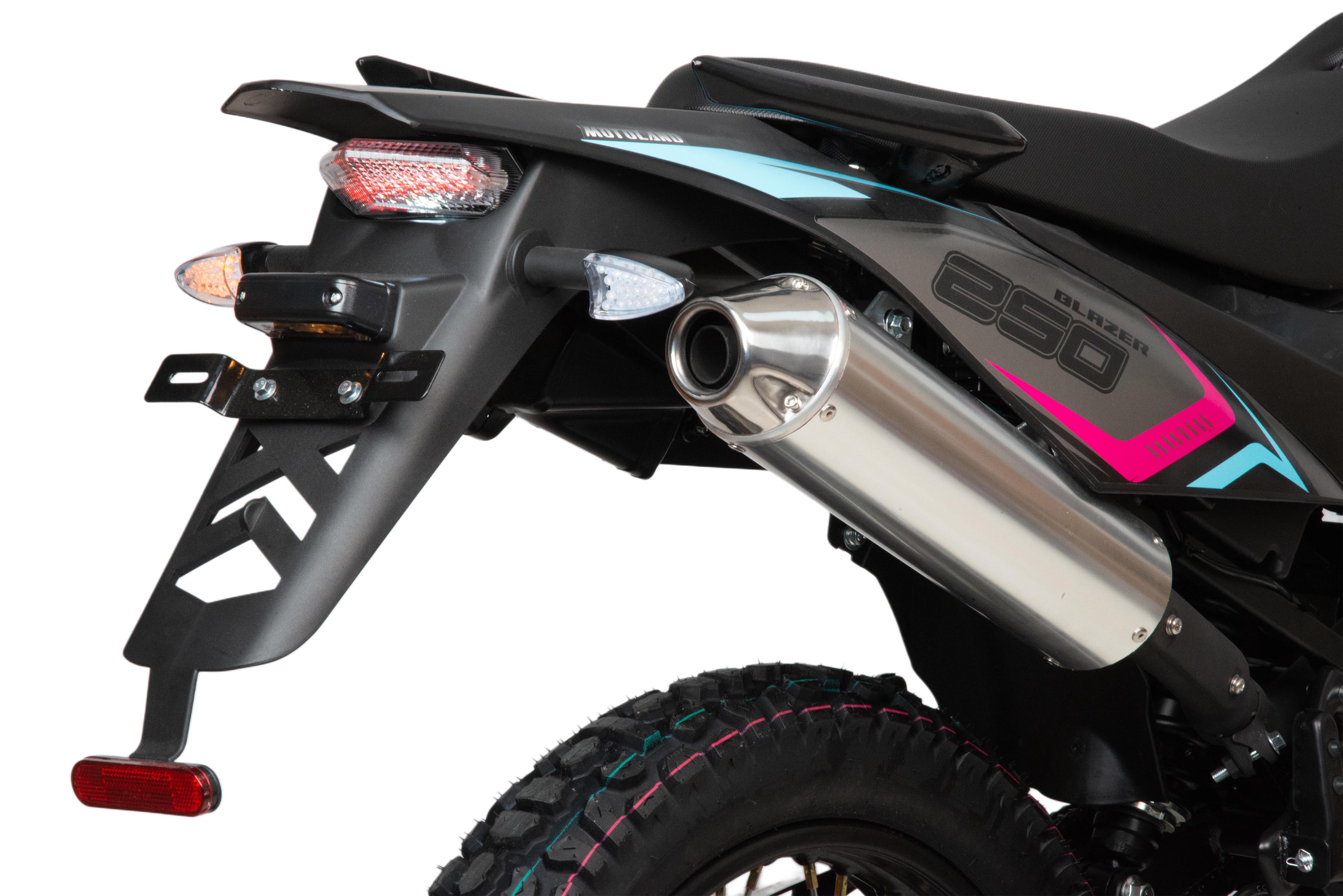 Мотоцикл Кросс 250 ENDURO BLAZER (XF250-A) синий РАСПРОДАЖА