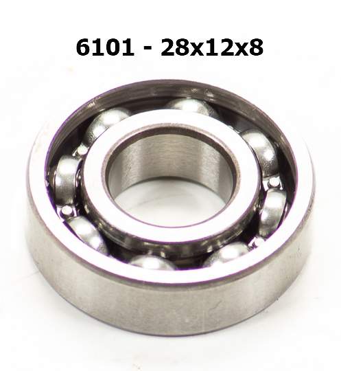 Подшипник 6101  d=28-12 h=8 mm