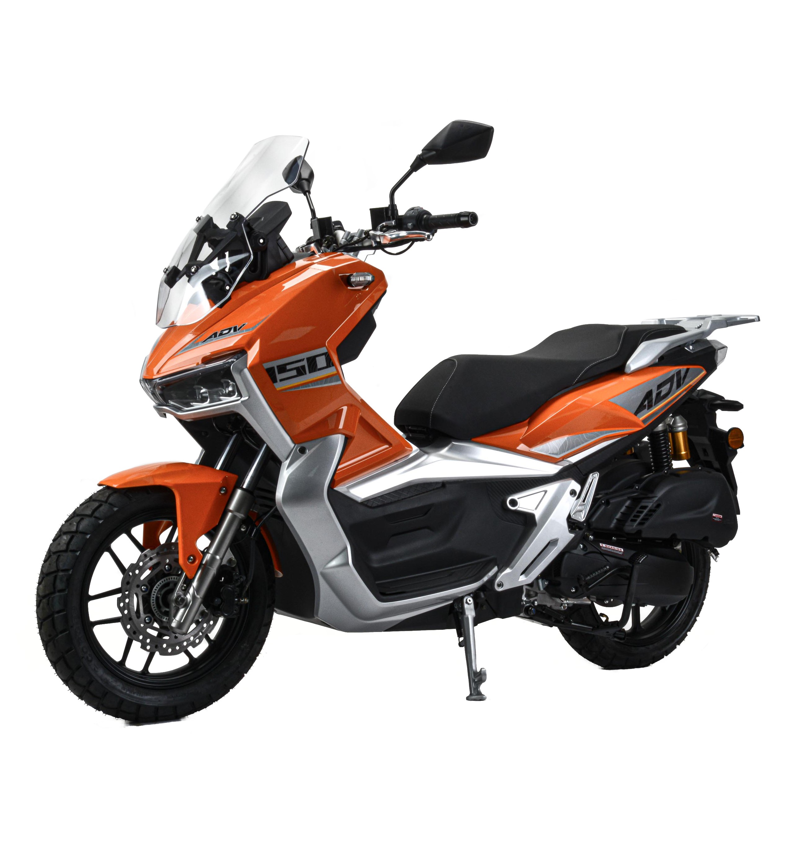 Скутер T-MAX 150 оранжевый 