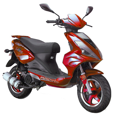 Скутер SKYHAWK LEIKE (красный) (WY50QT-7D)