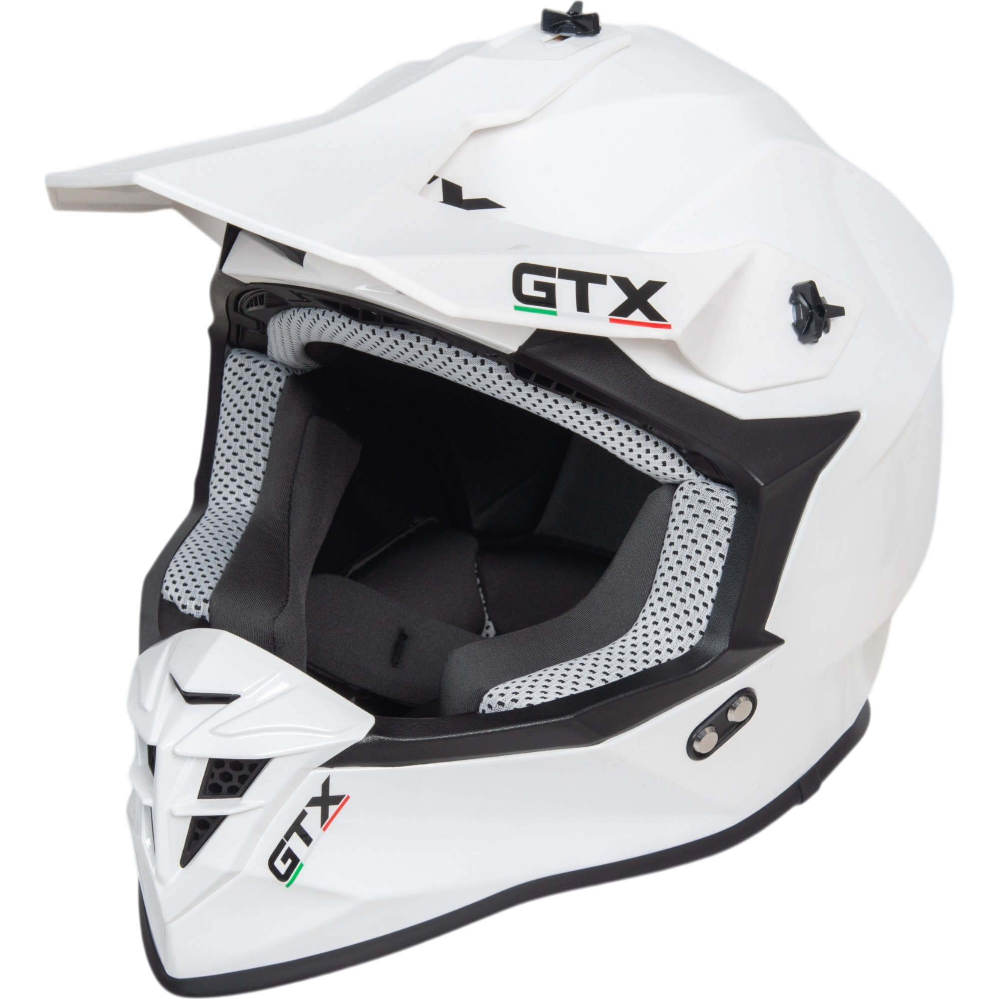 Шлем мото кроссовый GTX 633 №13 (L) WHITE