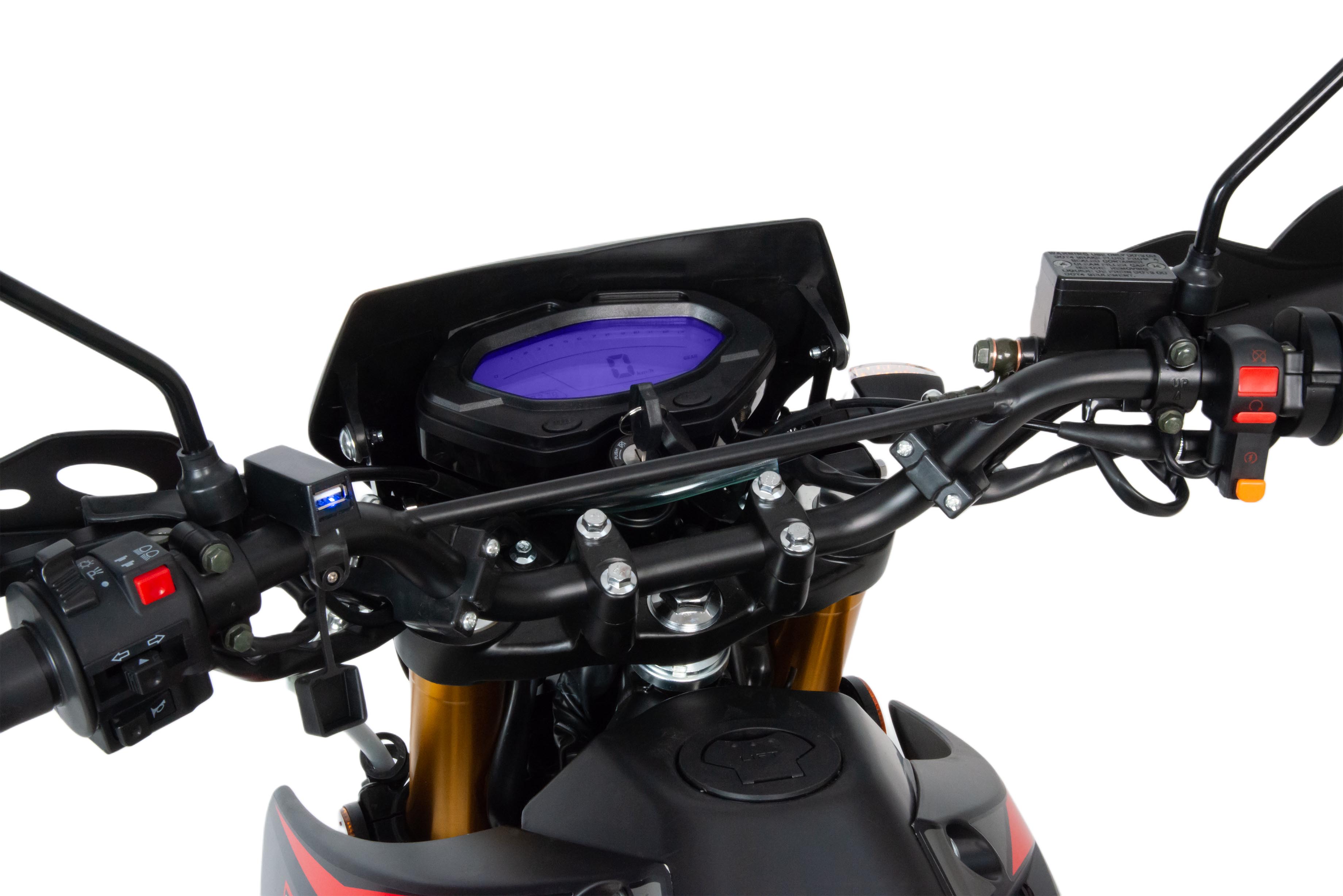 Мотоцикл Кросс 250 ENDURO BLAZER (XF250-A) красный РАСПРОДАЖА