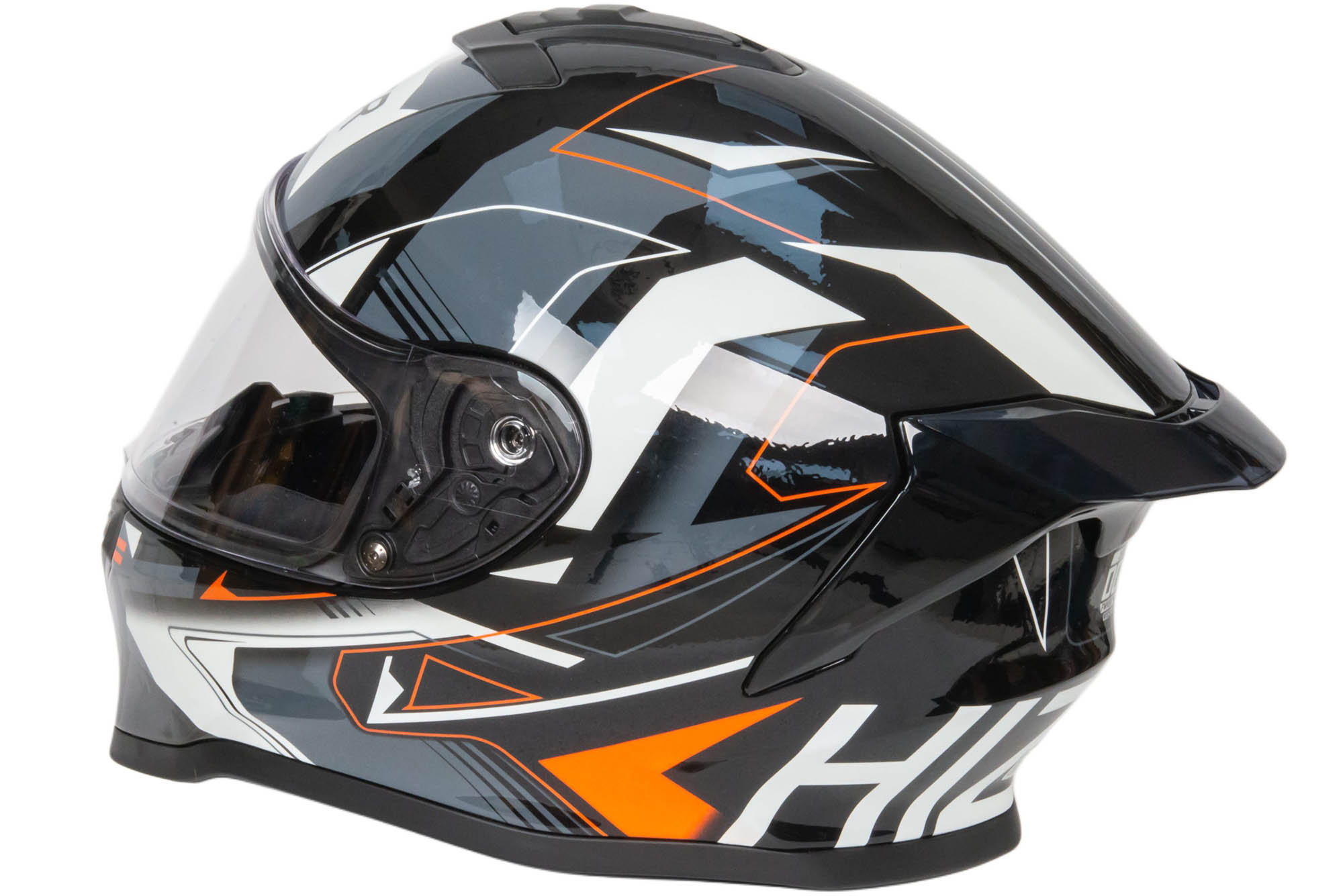 Шлем мото интеграл HIZER J5325 №3 (XL) orange
