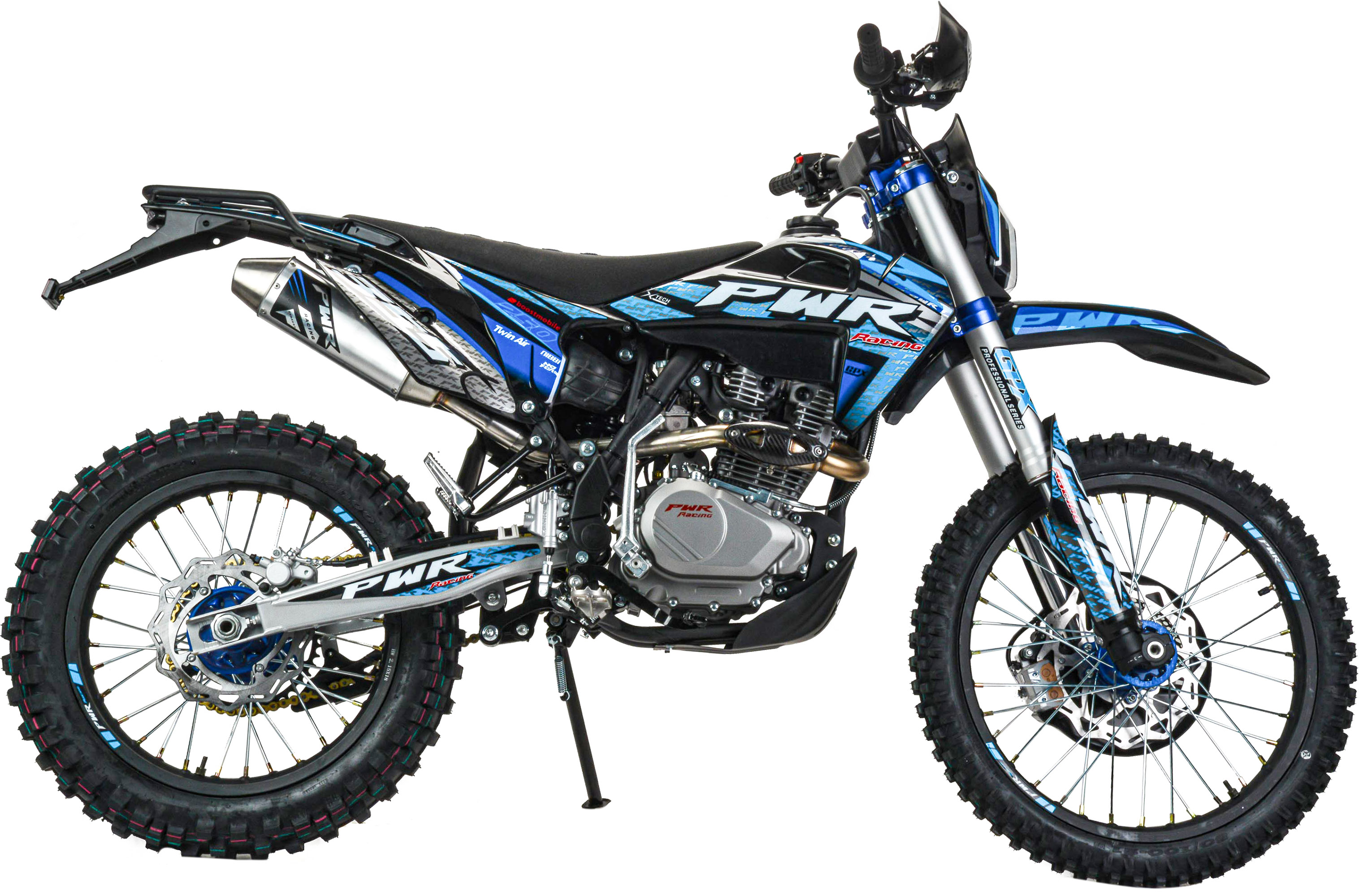 Мотоцикл Кросс 300 PWR FZ300 (PR5 4V) синий РАСПРОДАЖА