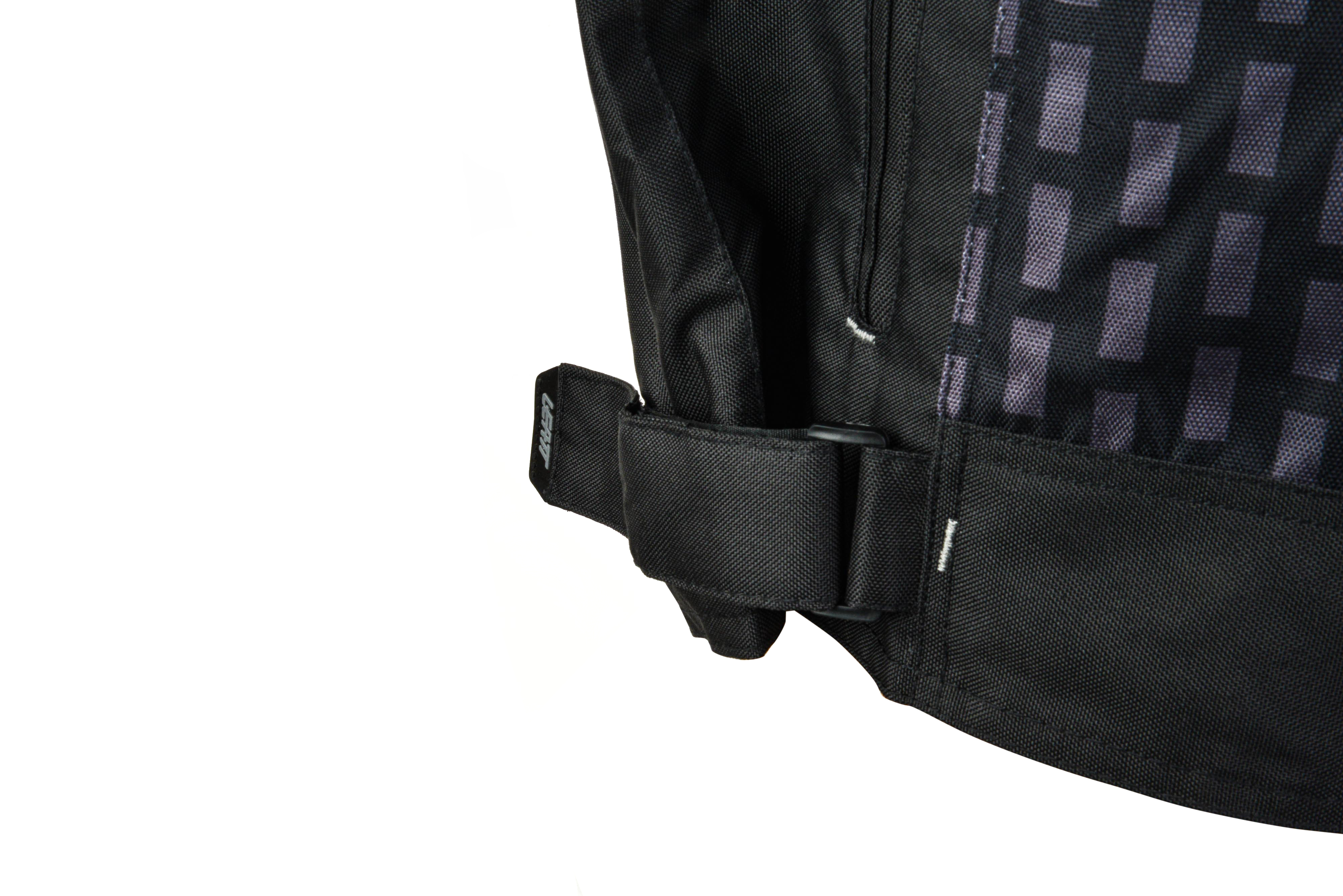 Куртка мото LEATT №10 black (текстиль) (S)