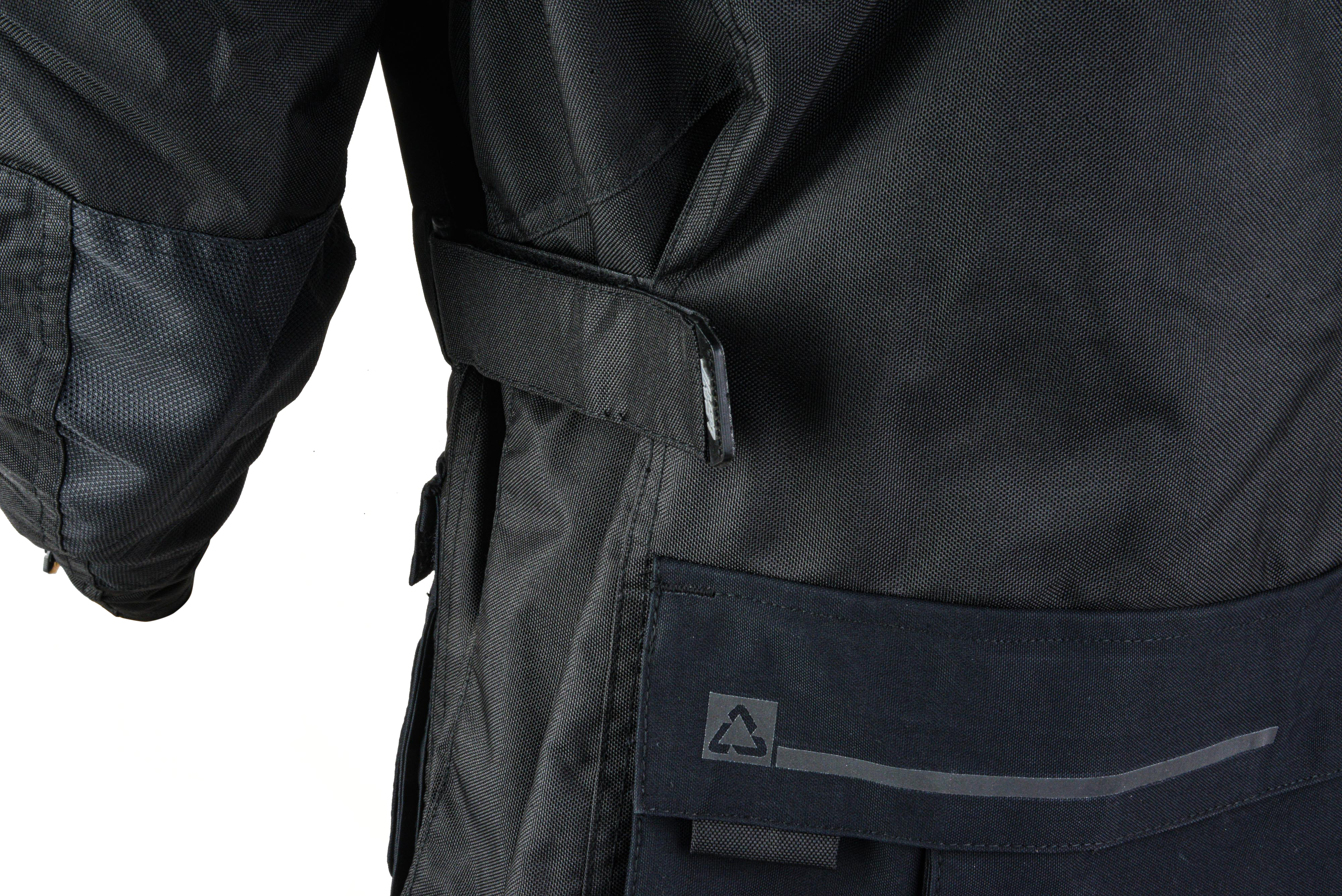 Куртка мото LEATT №3 black (текстиль) (S)