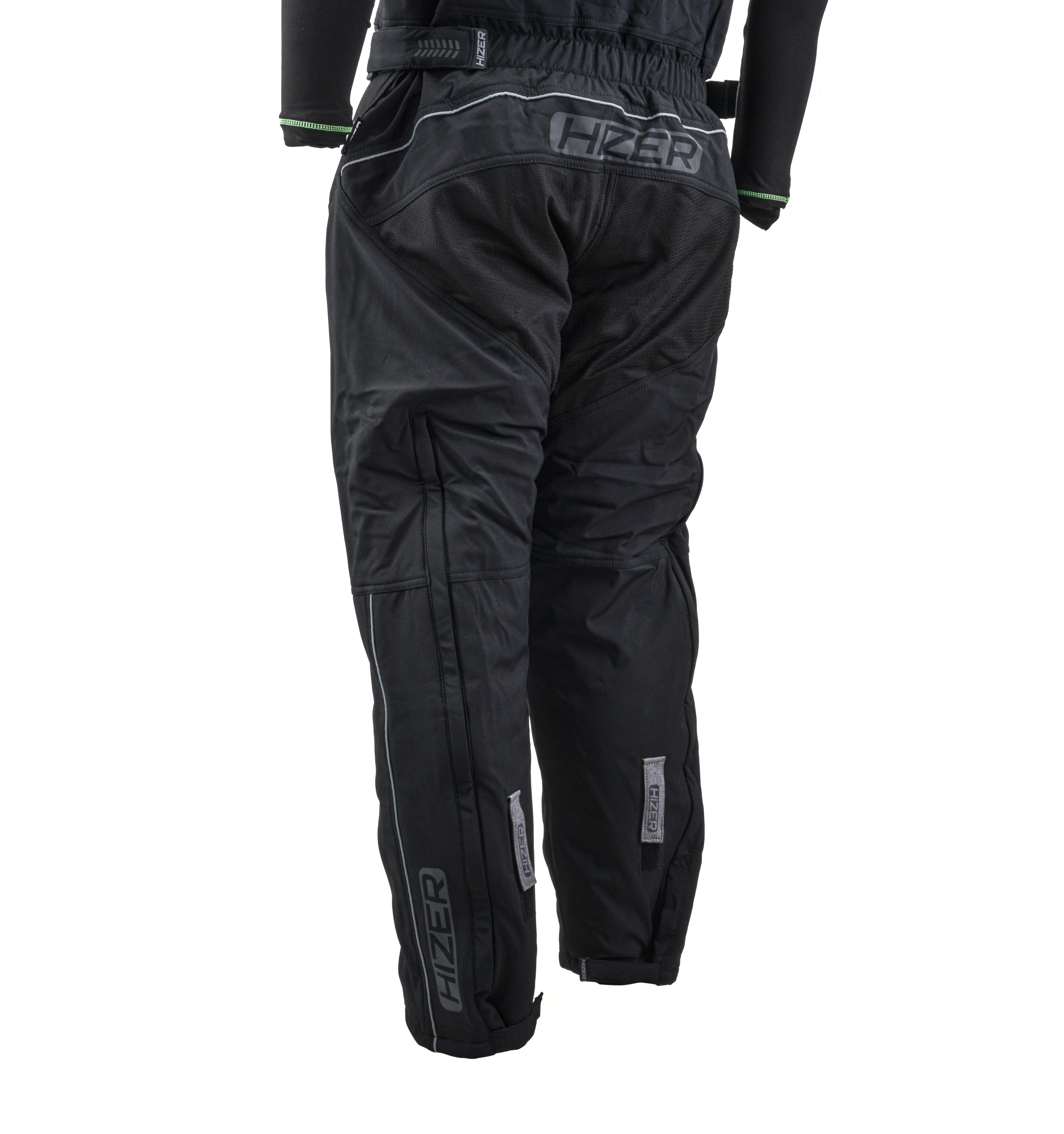 Штаны для снегохода HIZER №1 black (текстиль) (L)