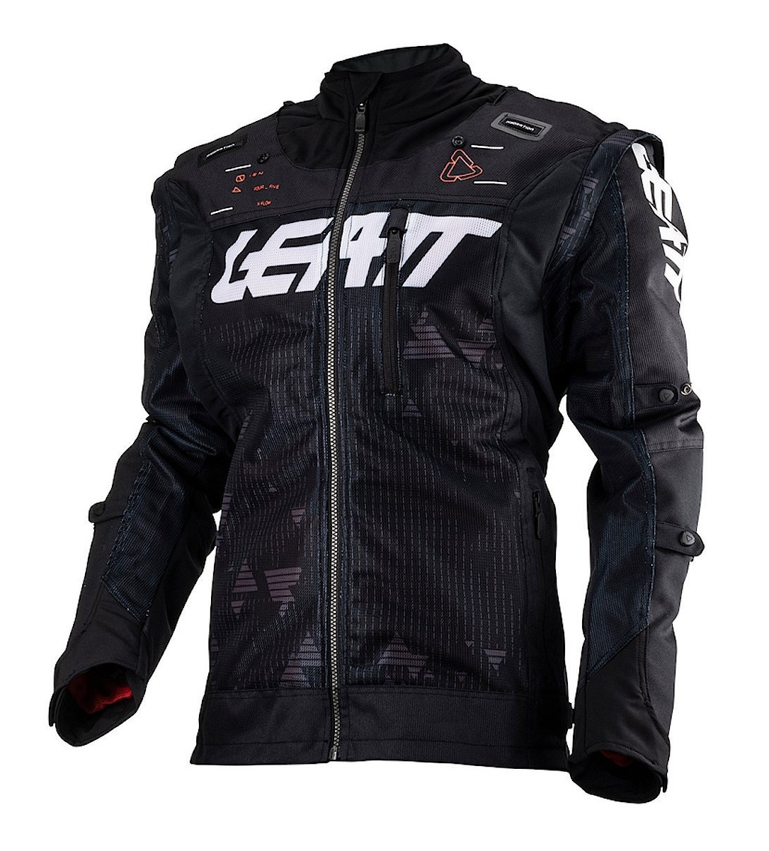 Куртка мото LEATT №10 black (текстиль) (S)
