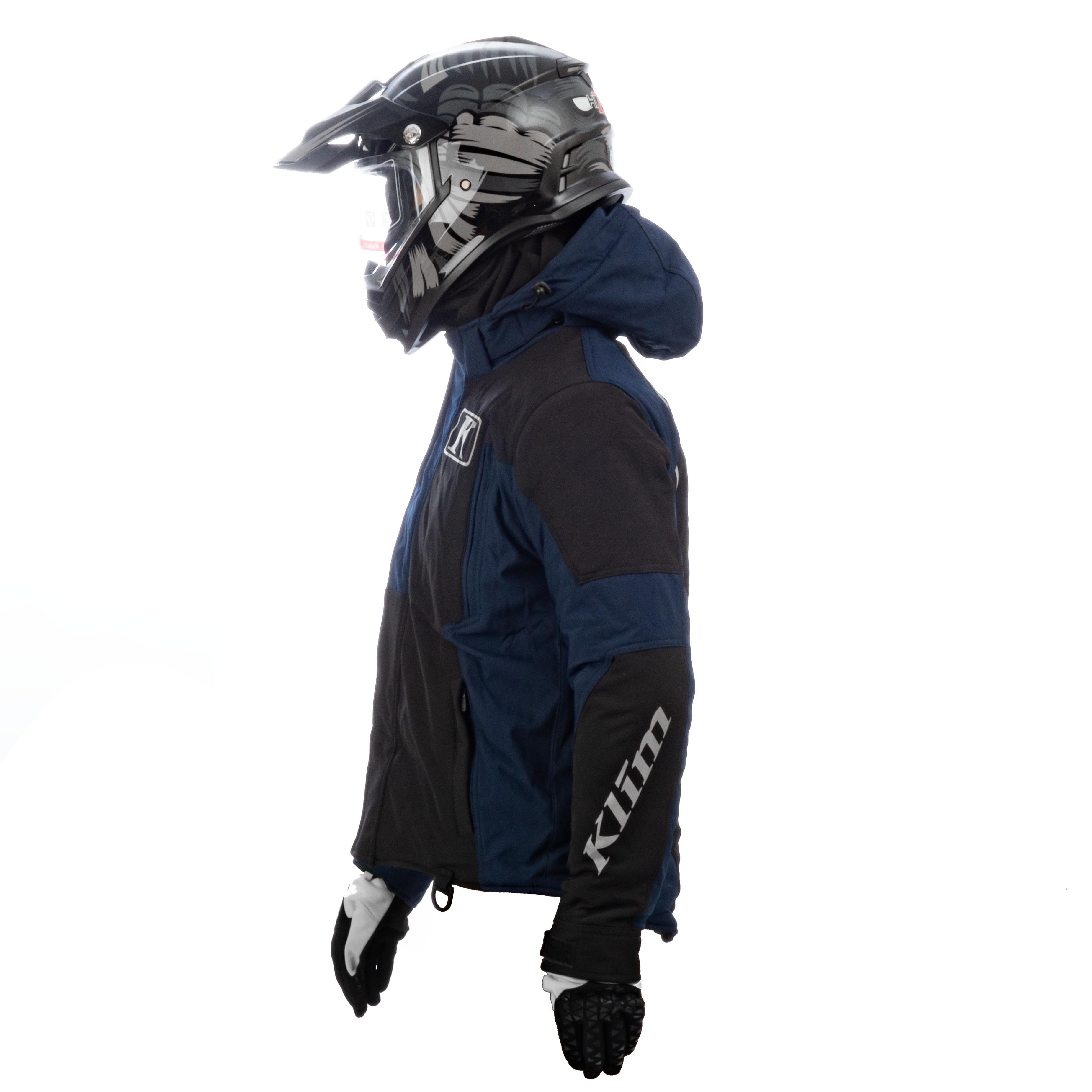 Куртка для снегохода KLIM KOMPOUND №2 black-gray (текстиль) (S)