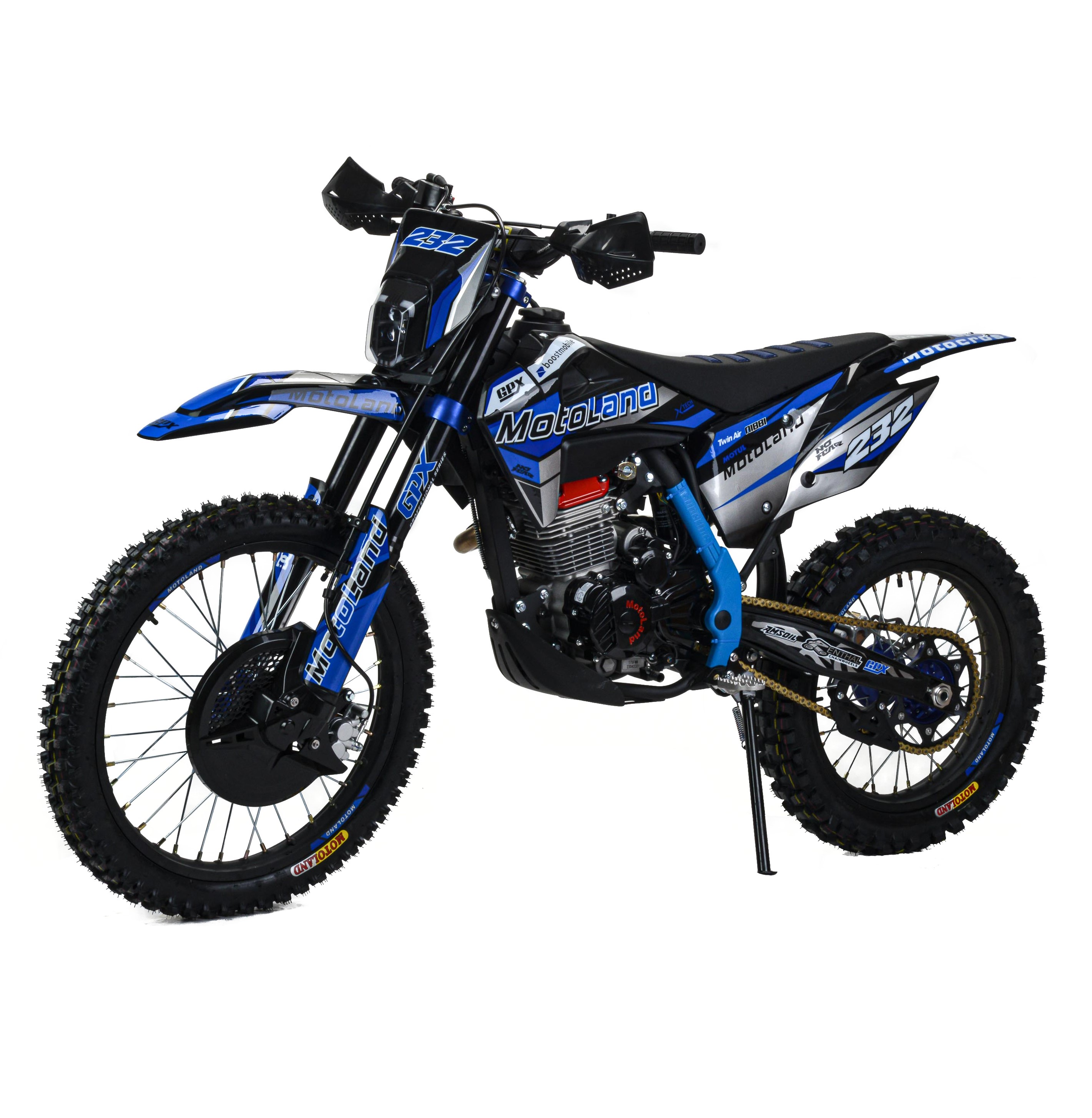 Мотоцикл Кросс 300 XT300 HS (175FMM 4V) синий РАСПРОДАЖА