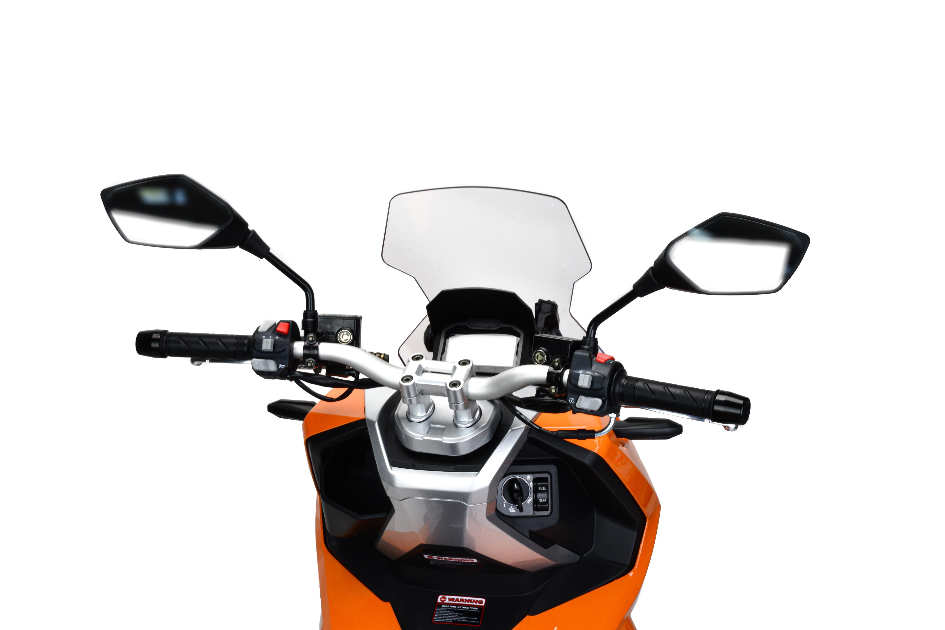 Скутер T-MAX 150 оранжевый 