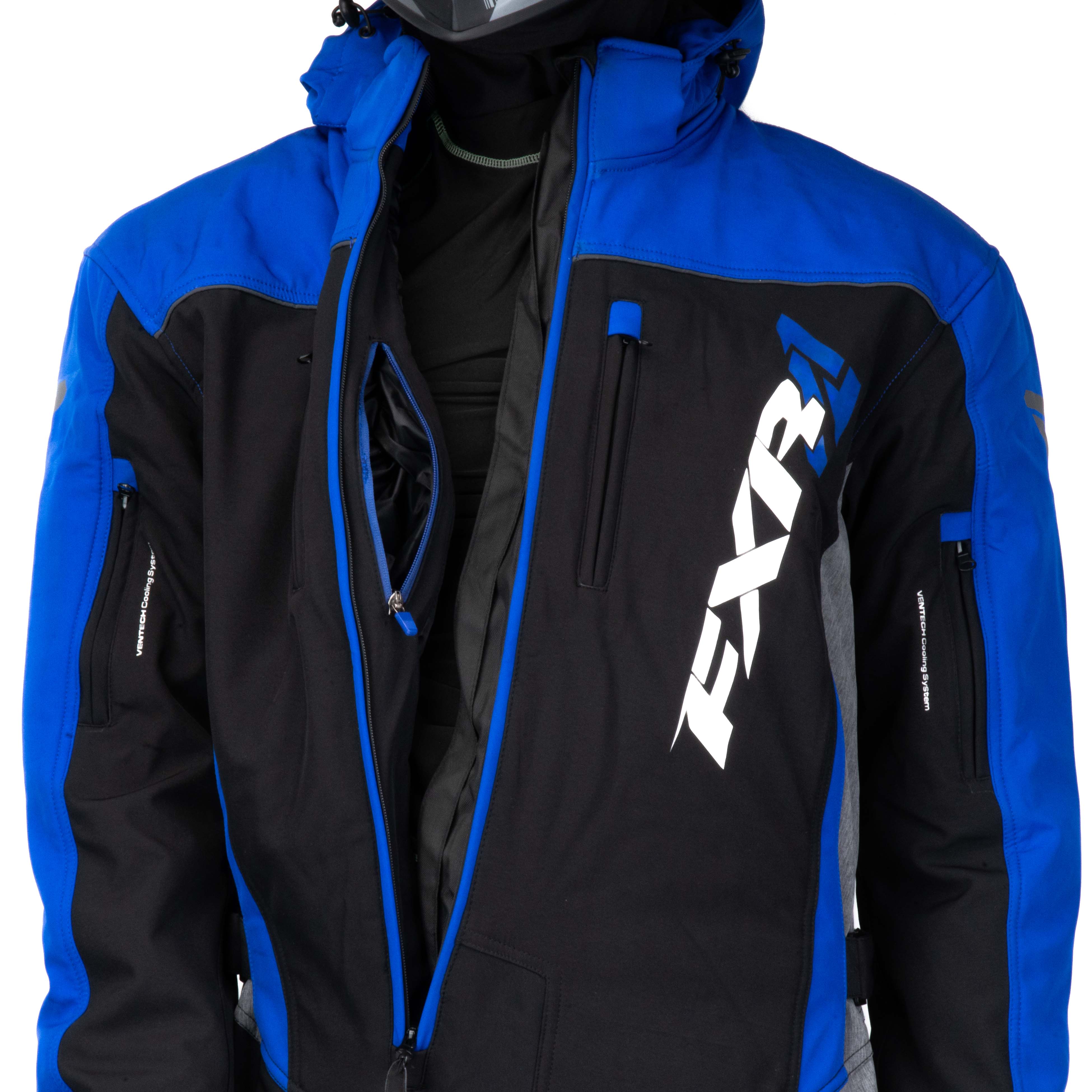 Комбинезон для снегохода FXR Maverick Lite №2 blue (текстиль) (XL)
