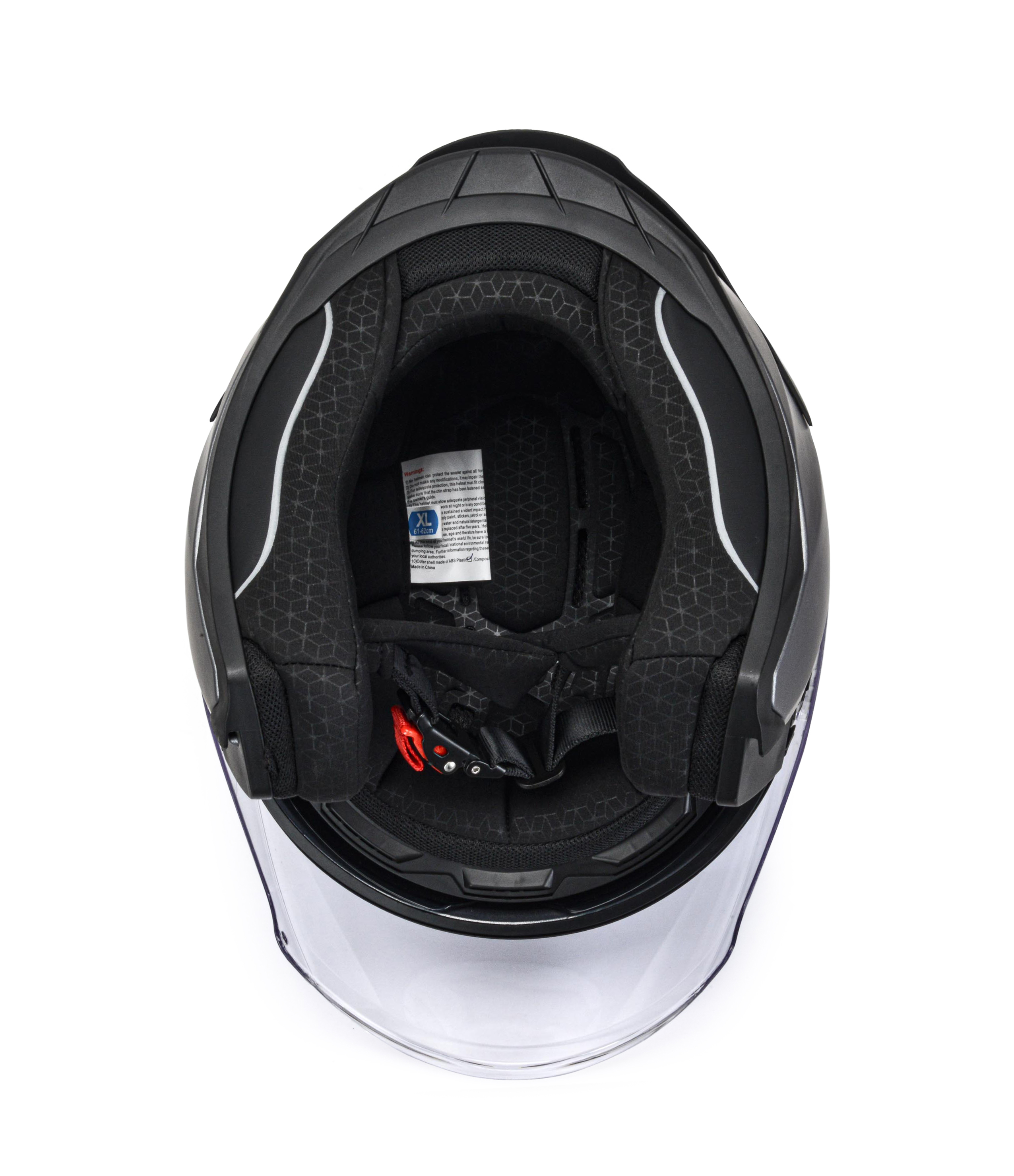 Шлем мото открытый GTX 885-1 №1 (S) GREY