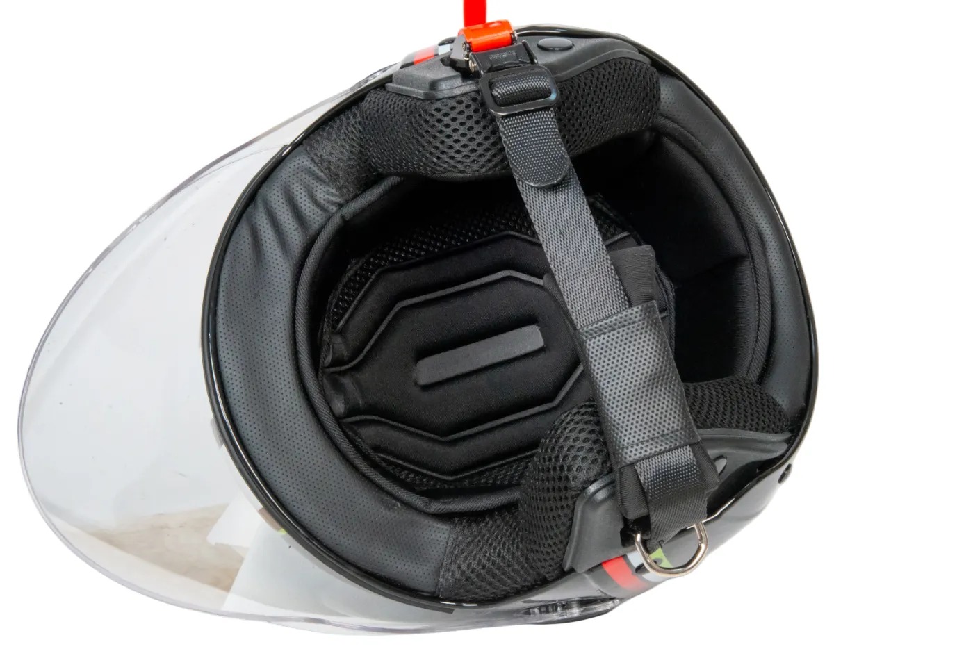 Шлем мото открытый HIZER 217 №2 (S) black